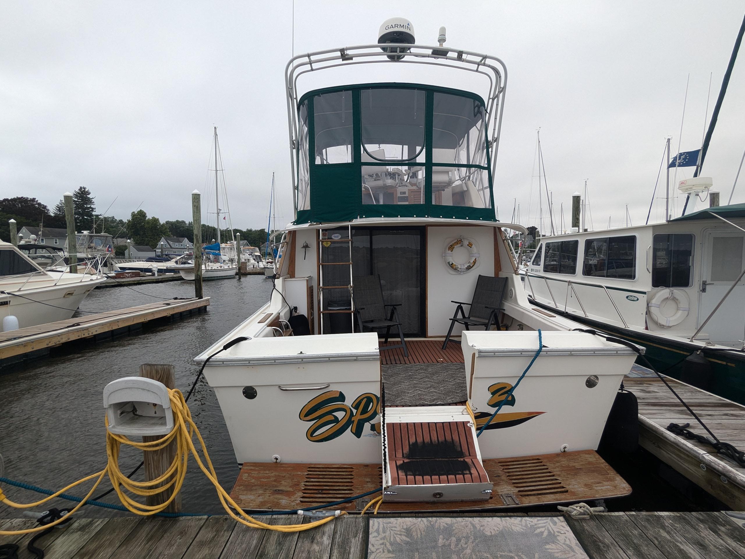 1981 Silverton 37 Convertible-8