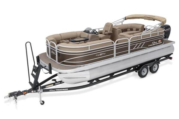2021 Sun Tracker boat for sale, model of the boat is PARTY BARGE® 22 DLX & Image # 1 of 26