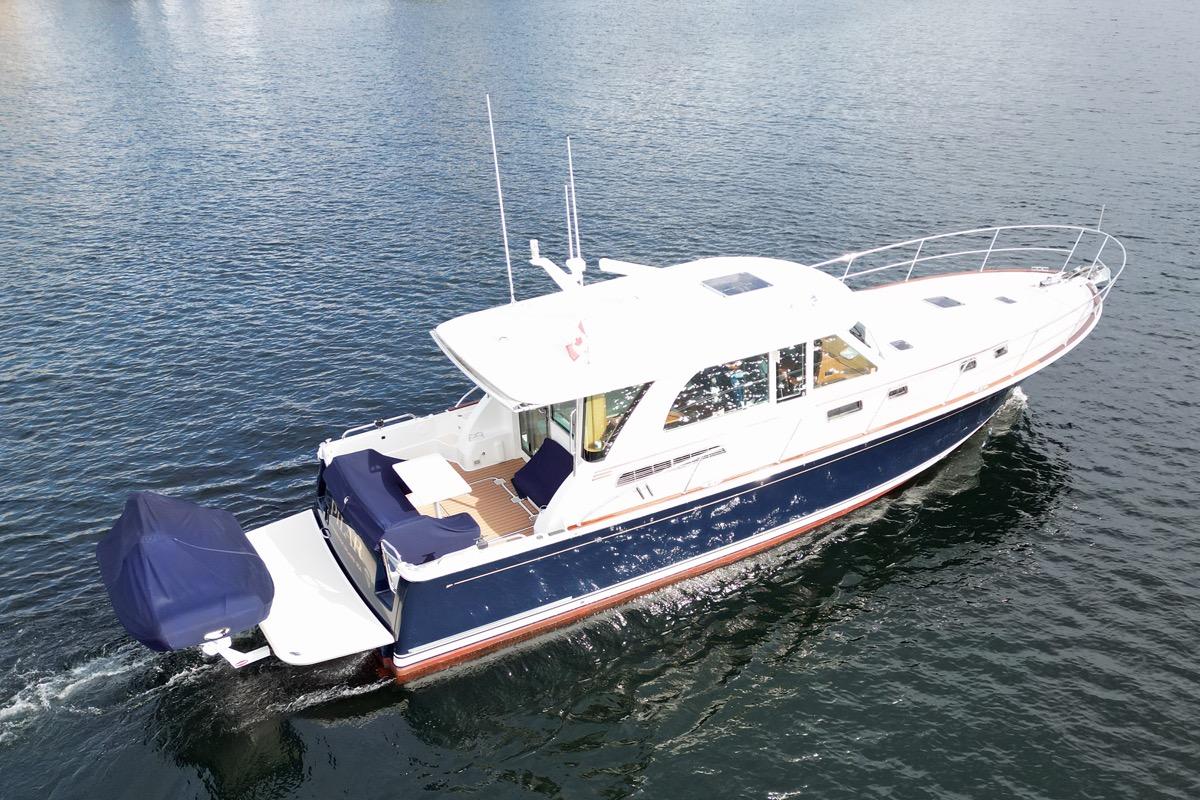 2020 Sabre 45 Salon Express #TBBA45041 inventory image at Sun Country Yachts, South Lake Union (Seattle)