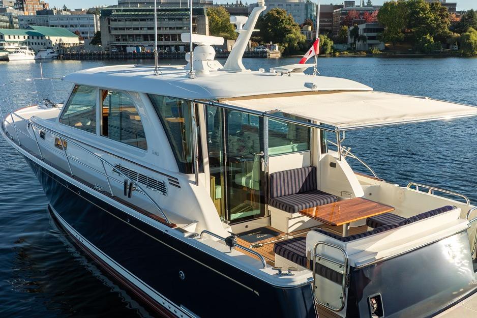 2020 Sabre 45 Salon Express #TBBA45041 inventory image at Sun Country Yachts, South Lake Union (Seattle)