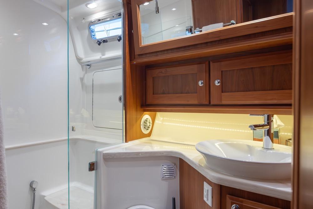 2020 Sabre 45 Salon Express #TBBA45041 inventory image at Sun Country Yachts, South Lake Union (Seattle)