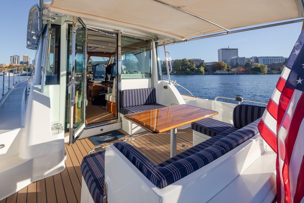 2020 Sabre 45 Salon Express #TBBA45041 inventory image at Sun Country Yachts, South Lake Union (Seattle)