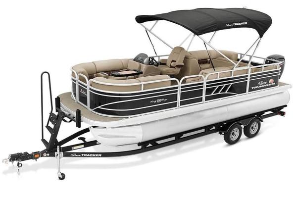 2021 Sun Tracker boat for sale, model of the boat is PARTY BARGE® 22 RF DLX & Image # 3 of 29