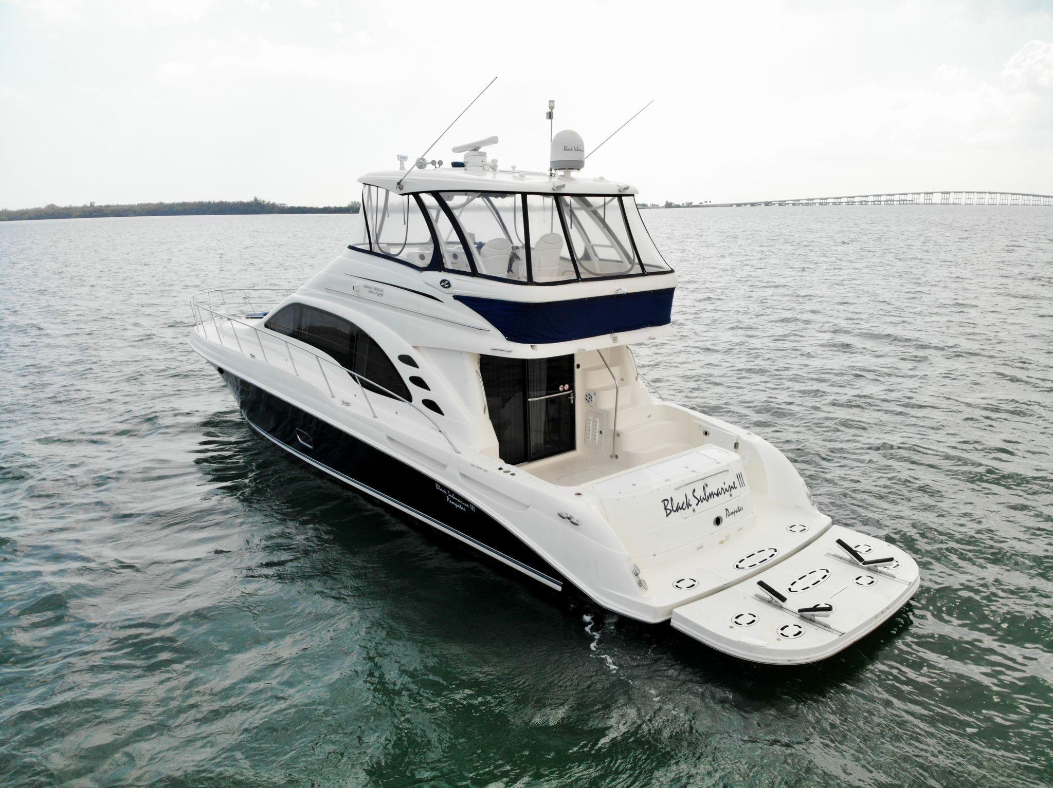 2005 Sea Ray 580 sedan bridge