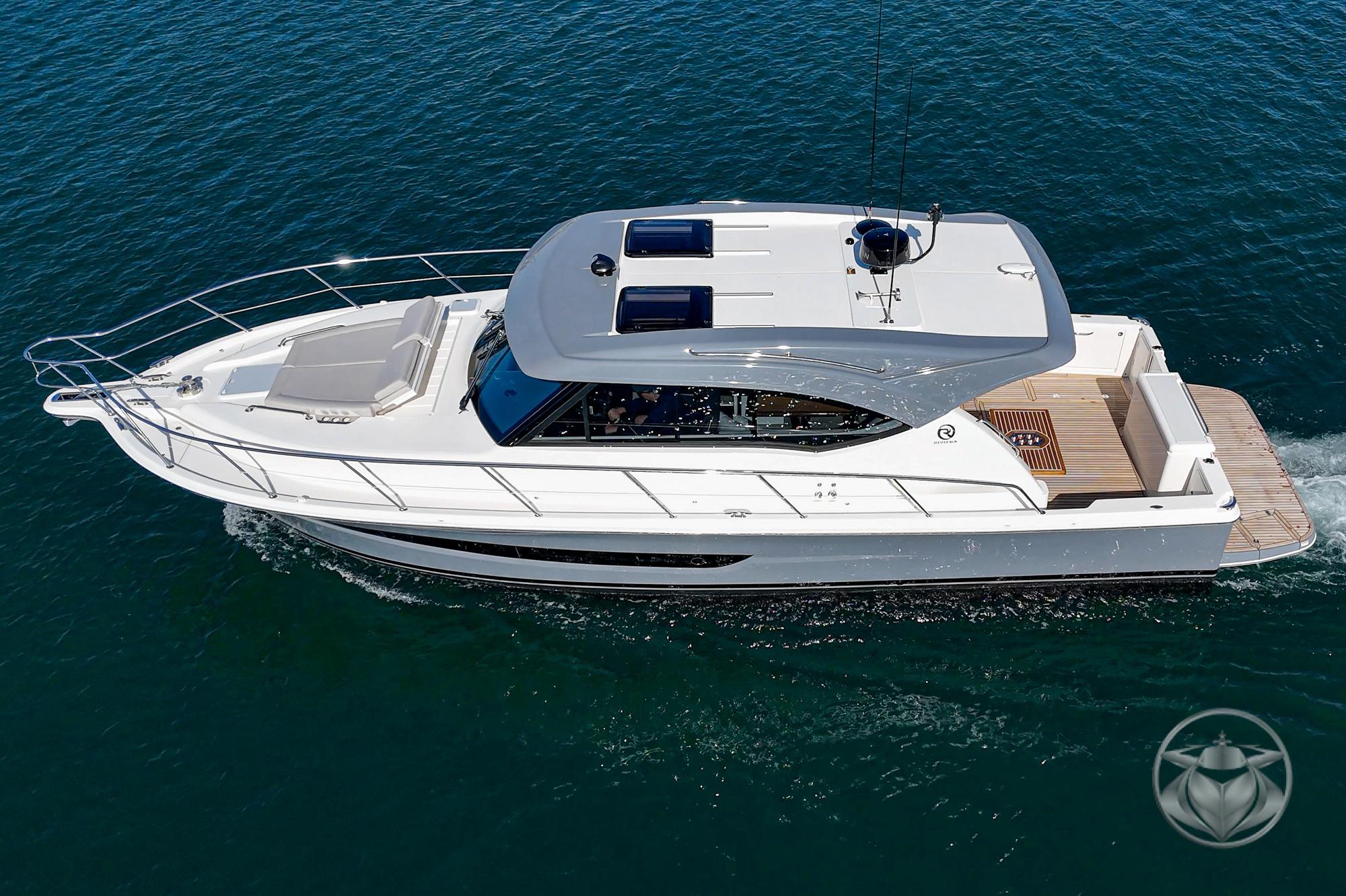 2026 Riviera 395 SUV #R070 inventory image at Sun Country Marine Group, Newport Beach