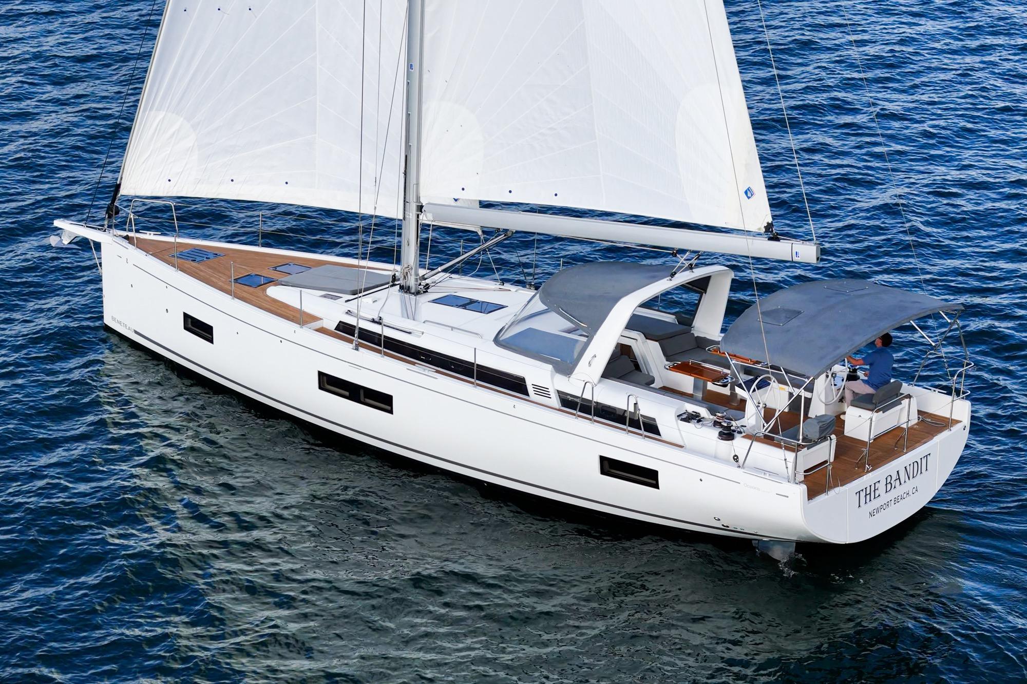 2022 Beneteau Oceanis Yacht 54 #TBSS023A-LLC inventory image at Sun Country Marine Group, San Diego Harbor Island