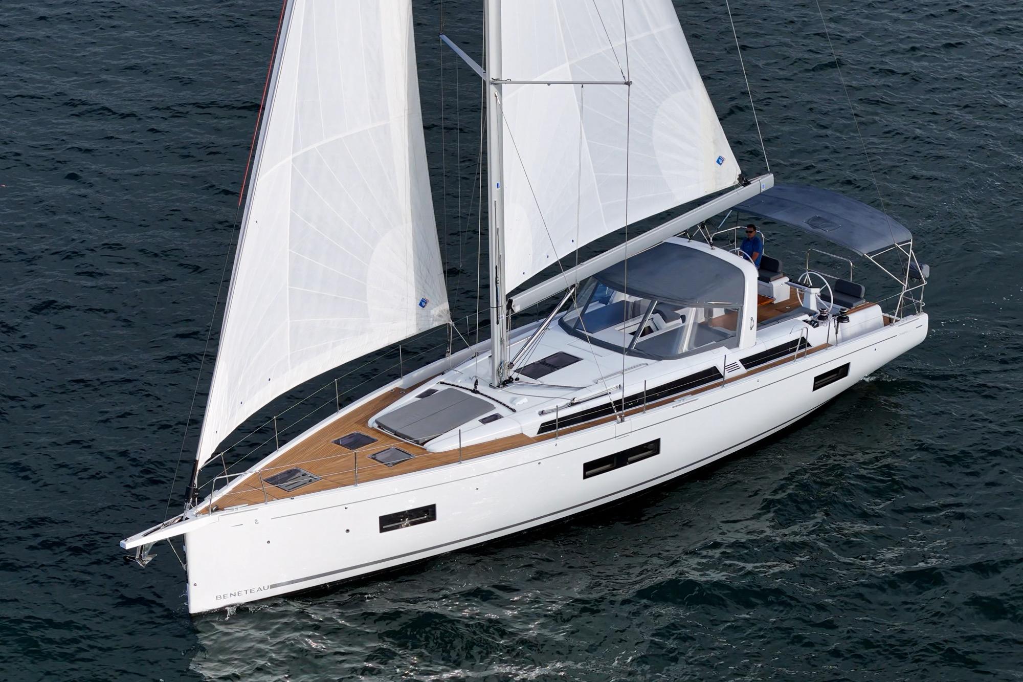 2022 Beneteau Oceanis Yacht 54 #TBSS023A-LLC inventory image at Sun Country Marine Group, San Diego Harbor Island