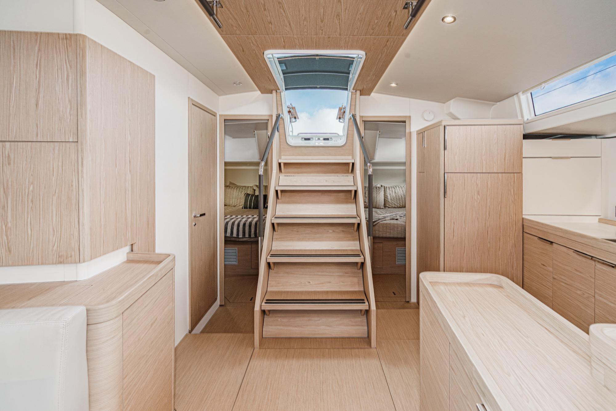 2022 Beneteau Oceanis Yacht 54 #TBSS023A-LLC inventory image at Sun Country Marine Group, San Diego Harbor Island