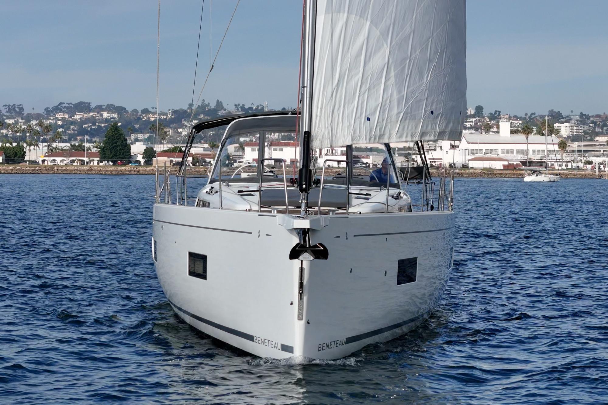 2022 Beneteau Oceanis Yacht 54 #TBSS023A-LLC inventory image at Sun Country Marine Group, San Diego Harbor Island