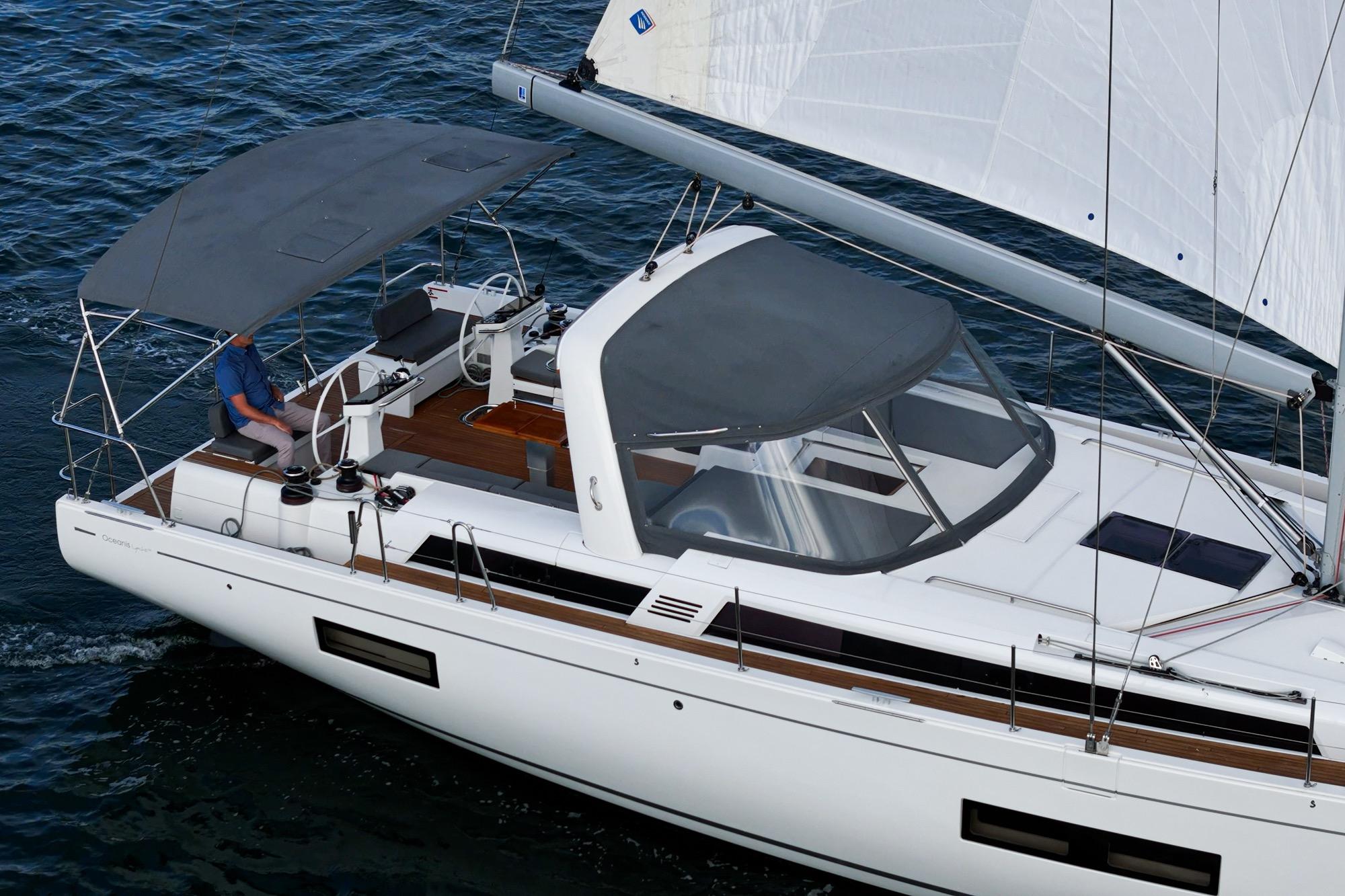 2022 Beneteau Oceanis Yacht 54 #TBSS023A-LLC inventory image at Sun Country Marine Group, San Diego Harbor Island