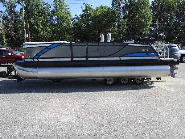 2021 Godfrey Pontoon boat for sale, model of the boat is Monaco 235 SFL GTP 27 in. & Image # 4 of 32