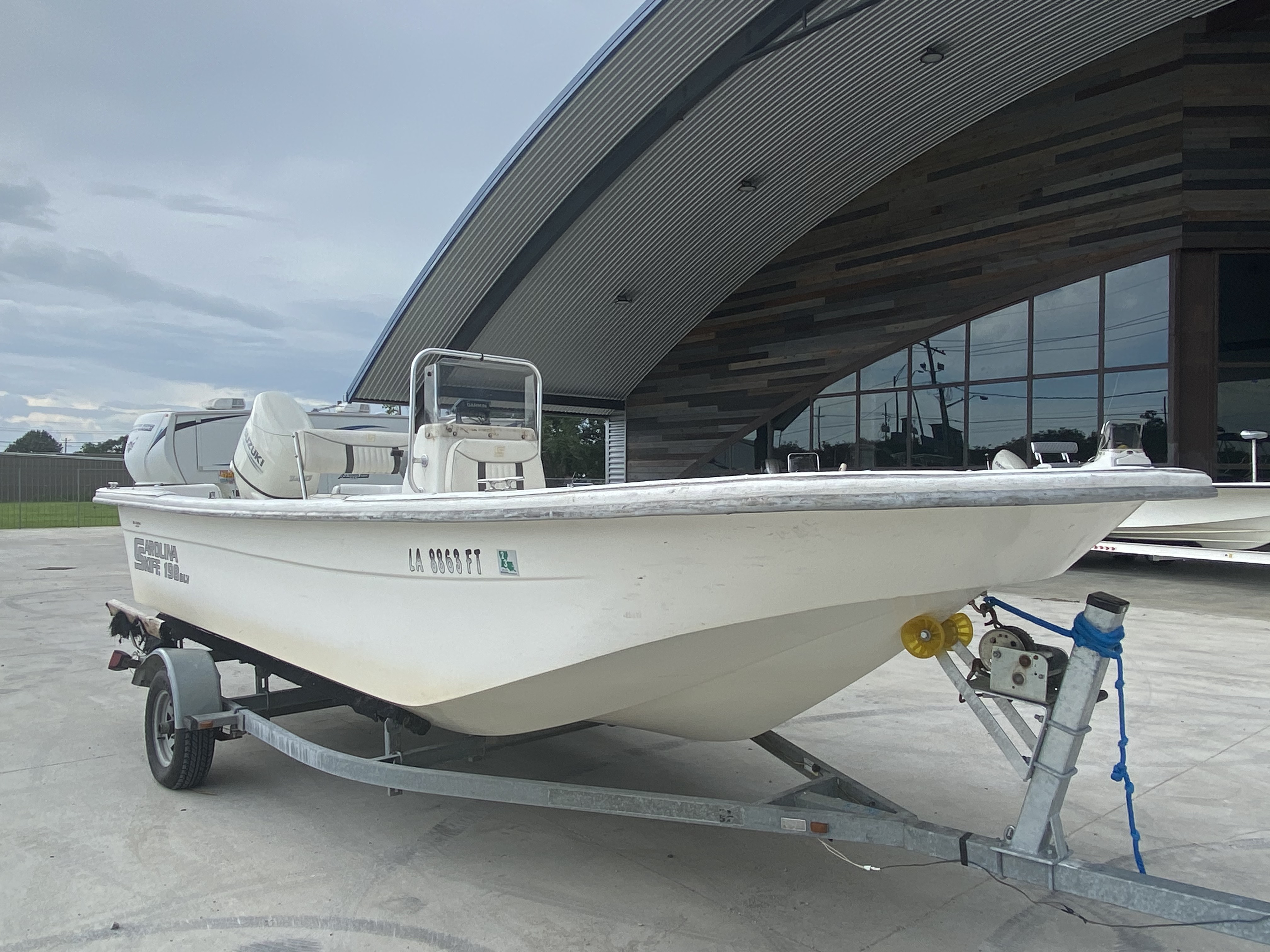 2009 Carolina Skiff boat for sale, model of the boat is 198 DLV & Image # 7 of 7