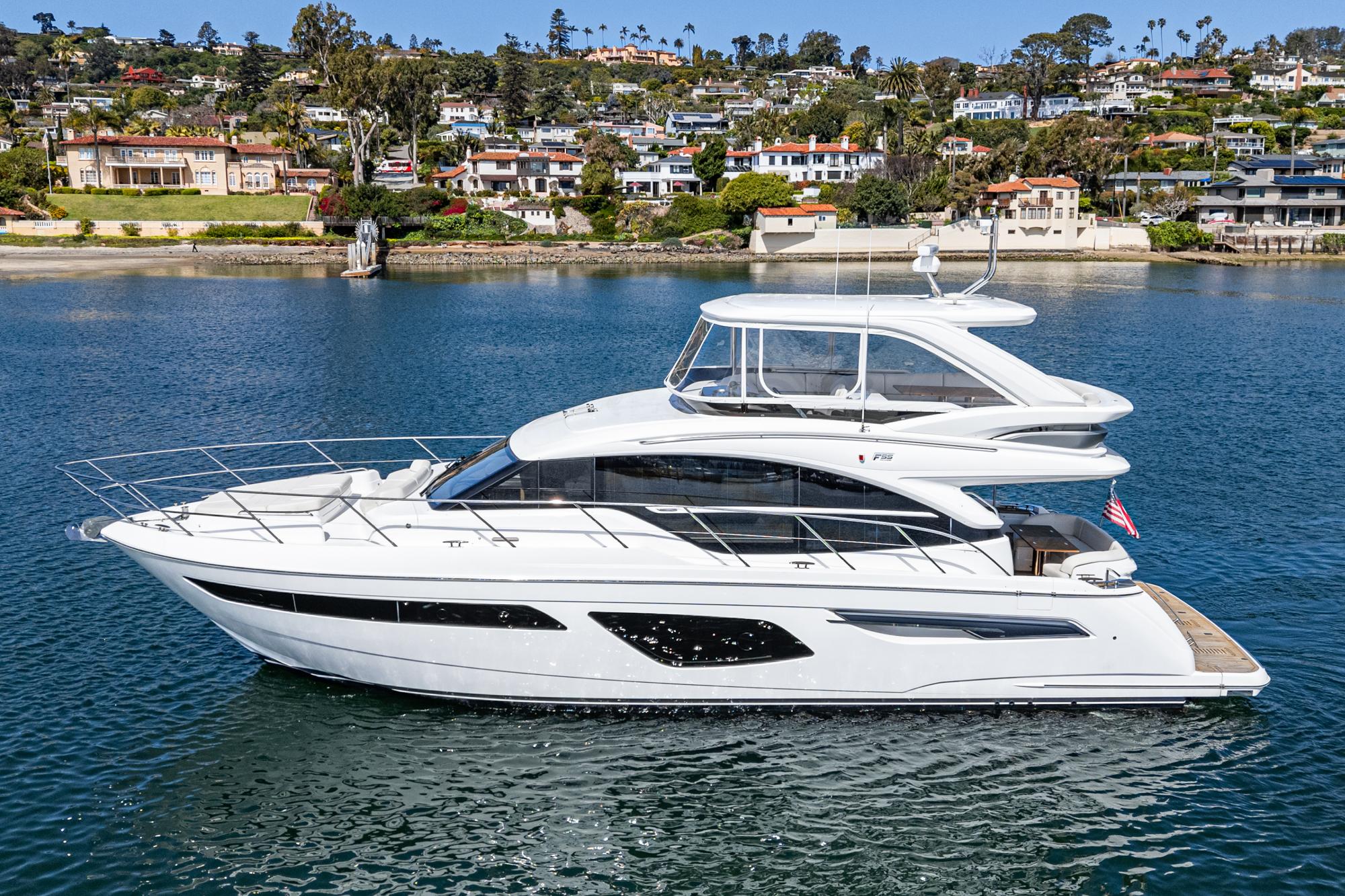 2022 Princess F55 #TBRL128BLLC inventory image at Sun Country Marine Group, Newport Beach 2022 Princess F55 #TBRL128BLLC inventory image at Sun Country Marine Group, Newport Beach