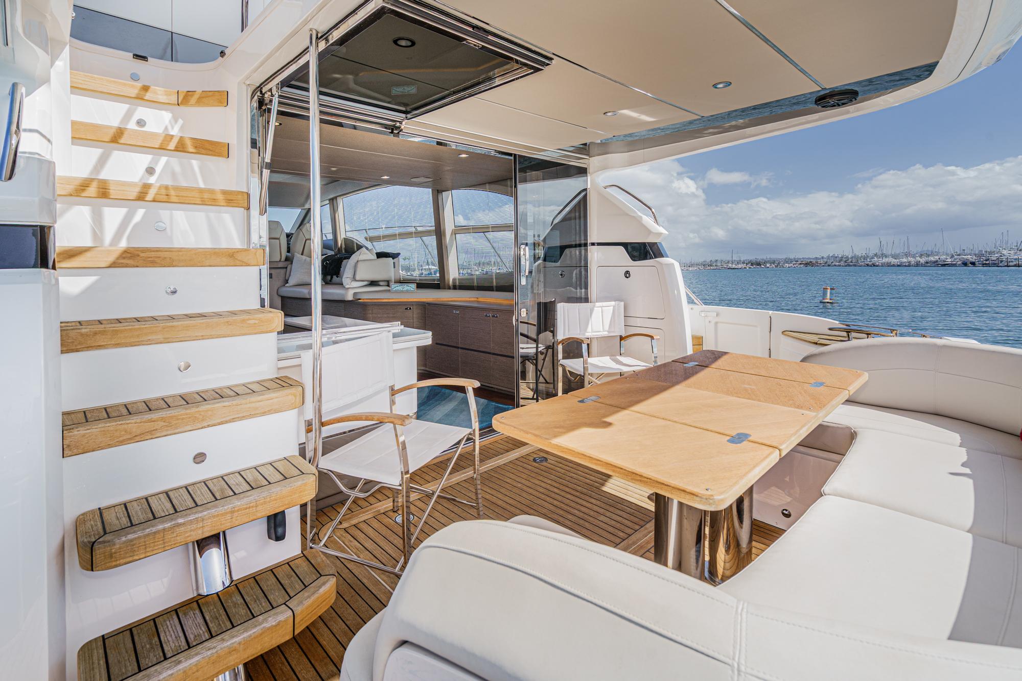 2022 Princess F55 #TBRL128BLLC inventory image at Sun Country Marine Group, Newport Beach 2022 Princess F55 #TBRL128BLLC inventory image at Sun Country Marine Group, Newport Beach