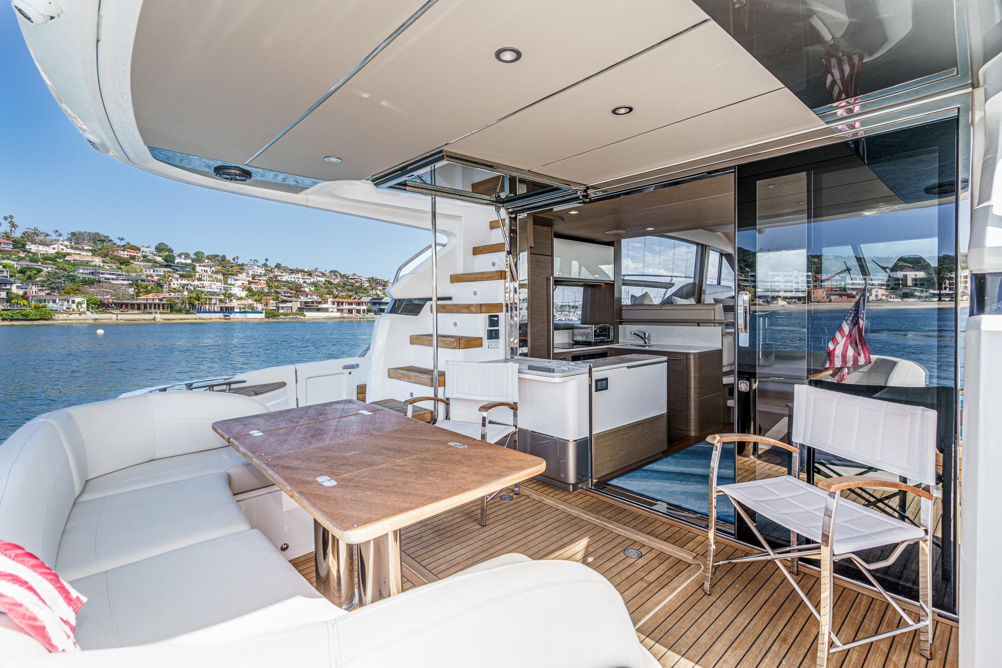 2022 Princess F55 #TBRL128BLLC inventory image at Sun Country Marine Group, Newport Beach 2022 Princess F55 #TBRL128BLLC inventory image at Sun Country Marine Group, Newport Beach