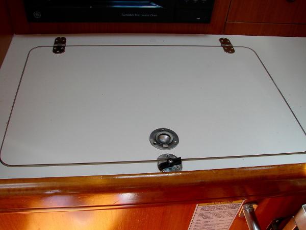 Interior of 2001 Beneteau 331 sailboat.