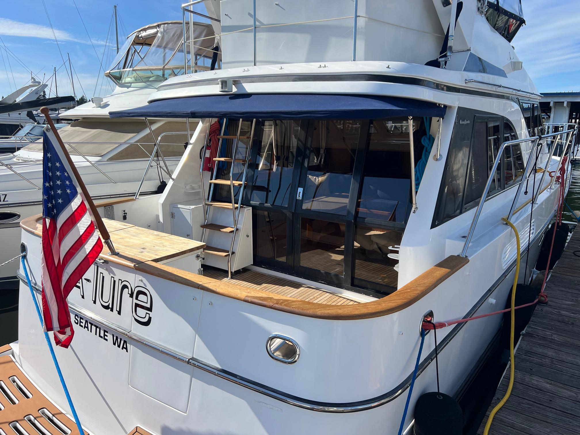 1998 Ocean Alexander 422 Sport Sedan #TBBA12345 inventory image at Sun Country Yachts, South Lake Union (Seattle) 1998 Ocean Alexander 422 Sport Sedan #TBBA12345 inventory image at Sun Country Yachts, South Lake Union (Seattle)