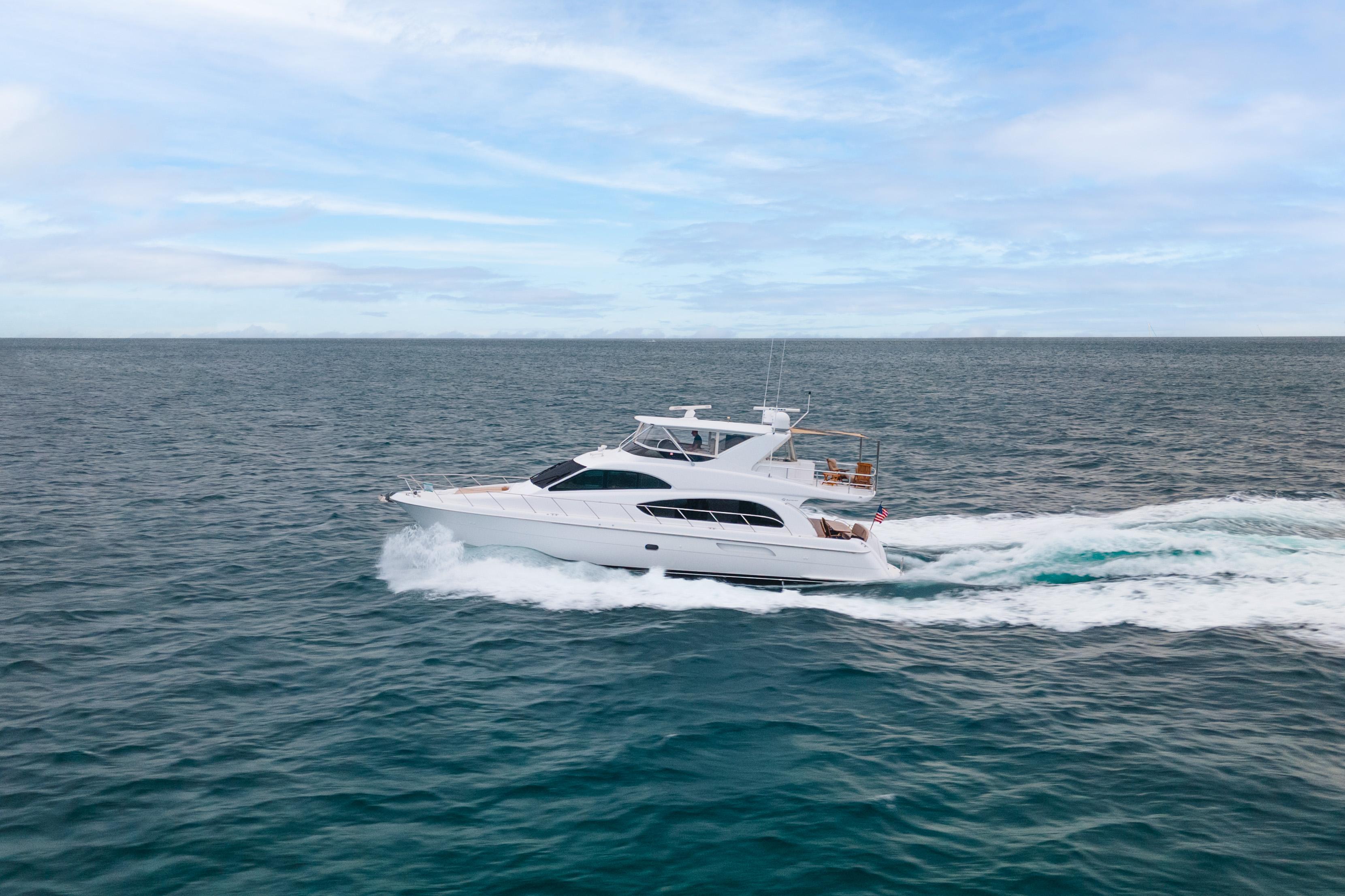 Hatteras 64 Steal N Time - Exterior Profile