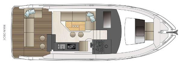 Sealine C330 deck layout