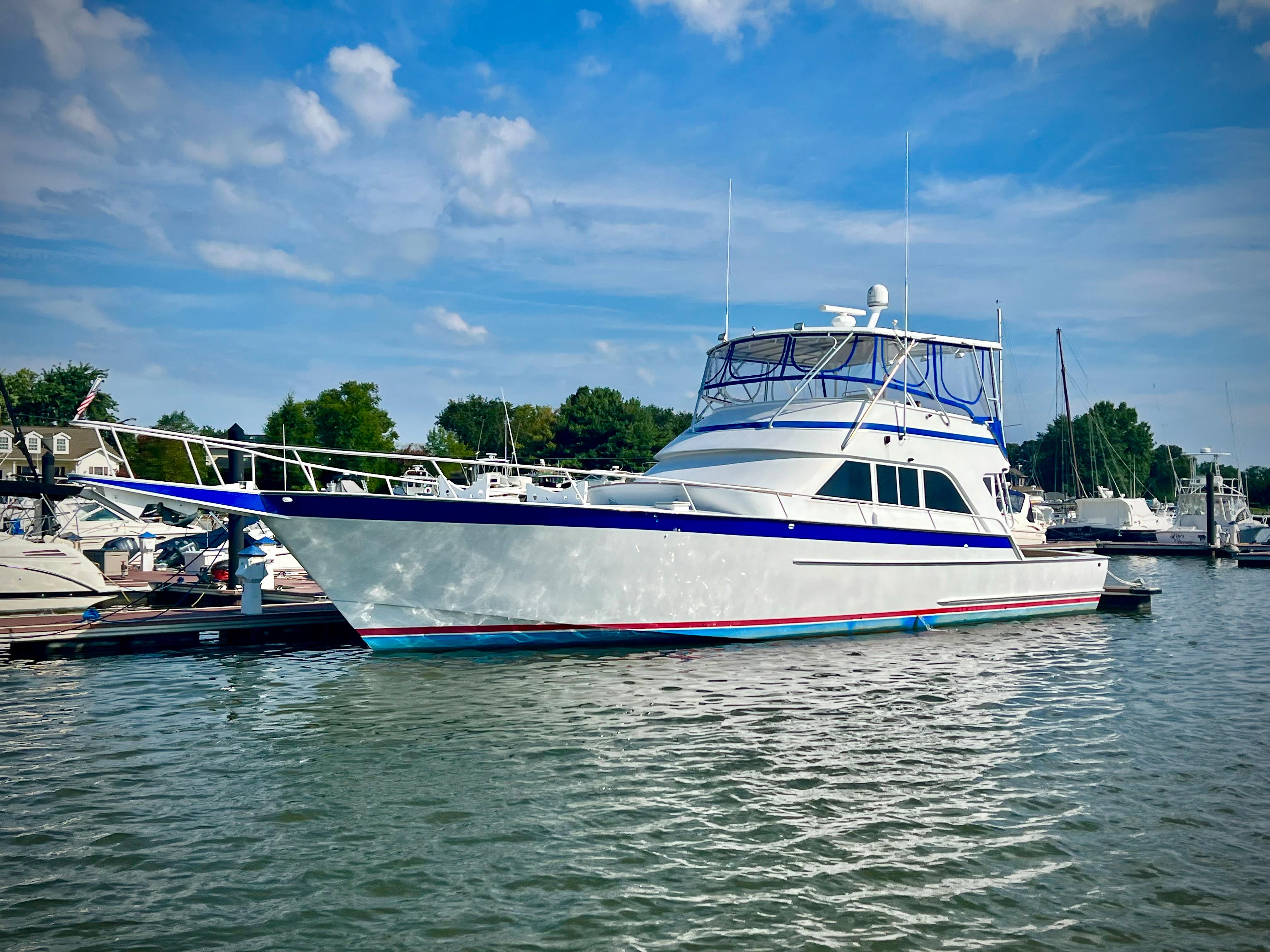 Seafood Yacht for Sale 60 Striker Yachts Stevensville, MD Denison