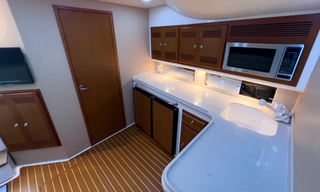 Cabo 40 Fishstix - Cabin, Galley, Microwave