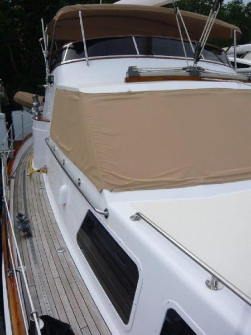 Cheoy Lee-Sloop 1990-Maraya FL-US-1990 Cheoy Lee Sloop with beige canopy and wooden deck details.-9808426 | Thumbnail