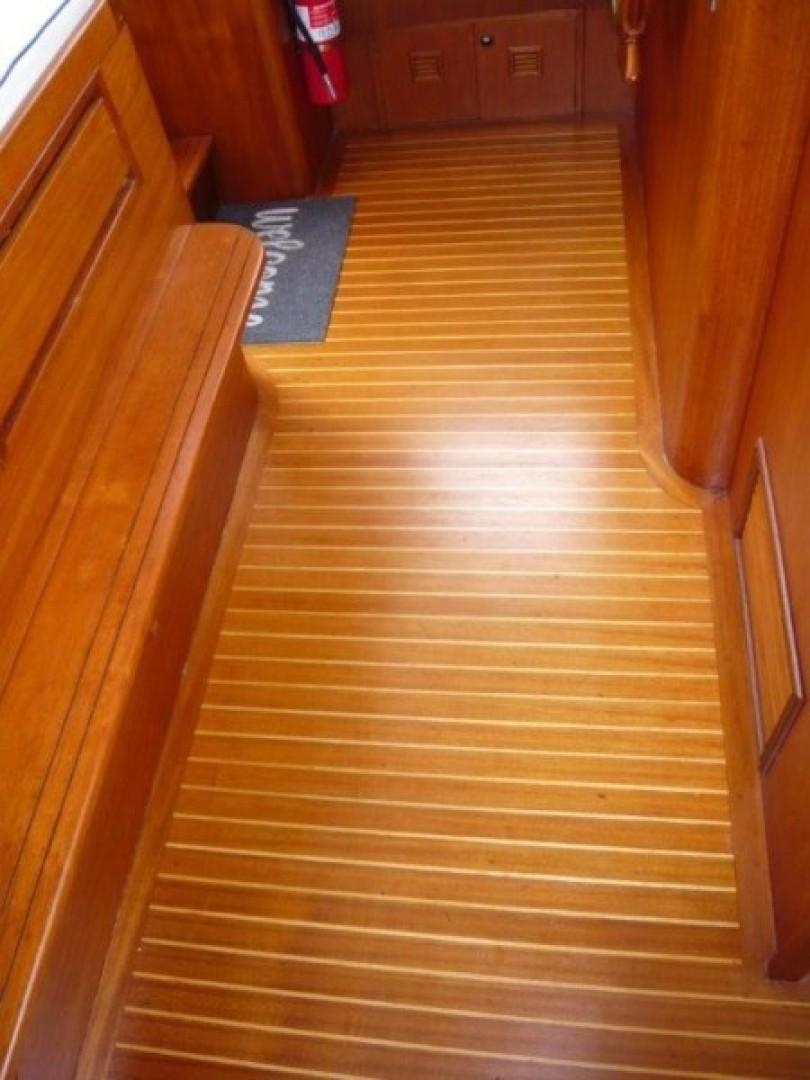 Cheoy Lee-Sloop 1990-Maraya FL-US-Teak interior flooring of a 1990 Cheoy Lee Sloop yacht.-9808426 | Thumbnail