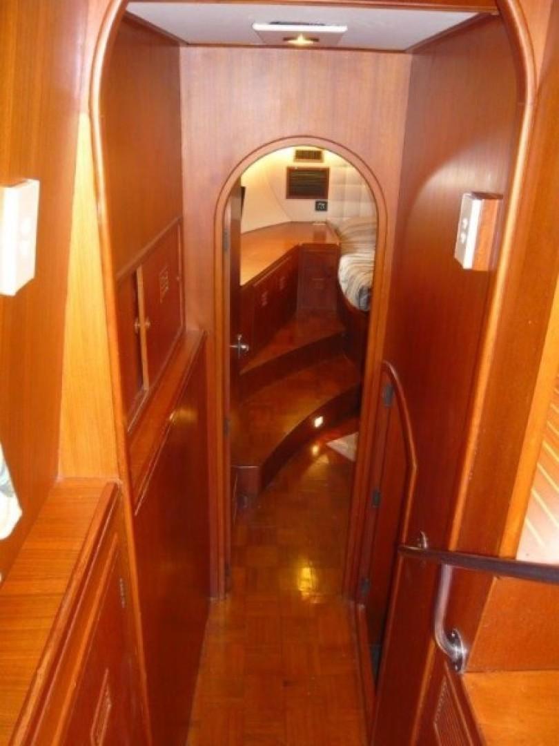 Cheoy Lee-Sloop 1990-Maraya FL-US-Interior of 1990 Cheoy Lee Sloop, featuring wooden paneling and cozy cabin design.-9808426 | Thumbnail