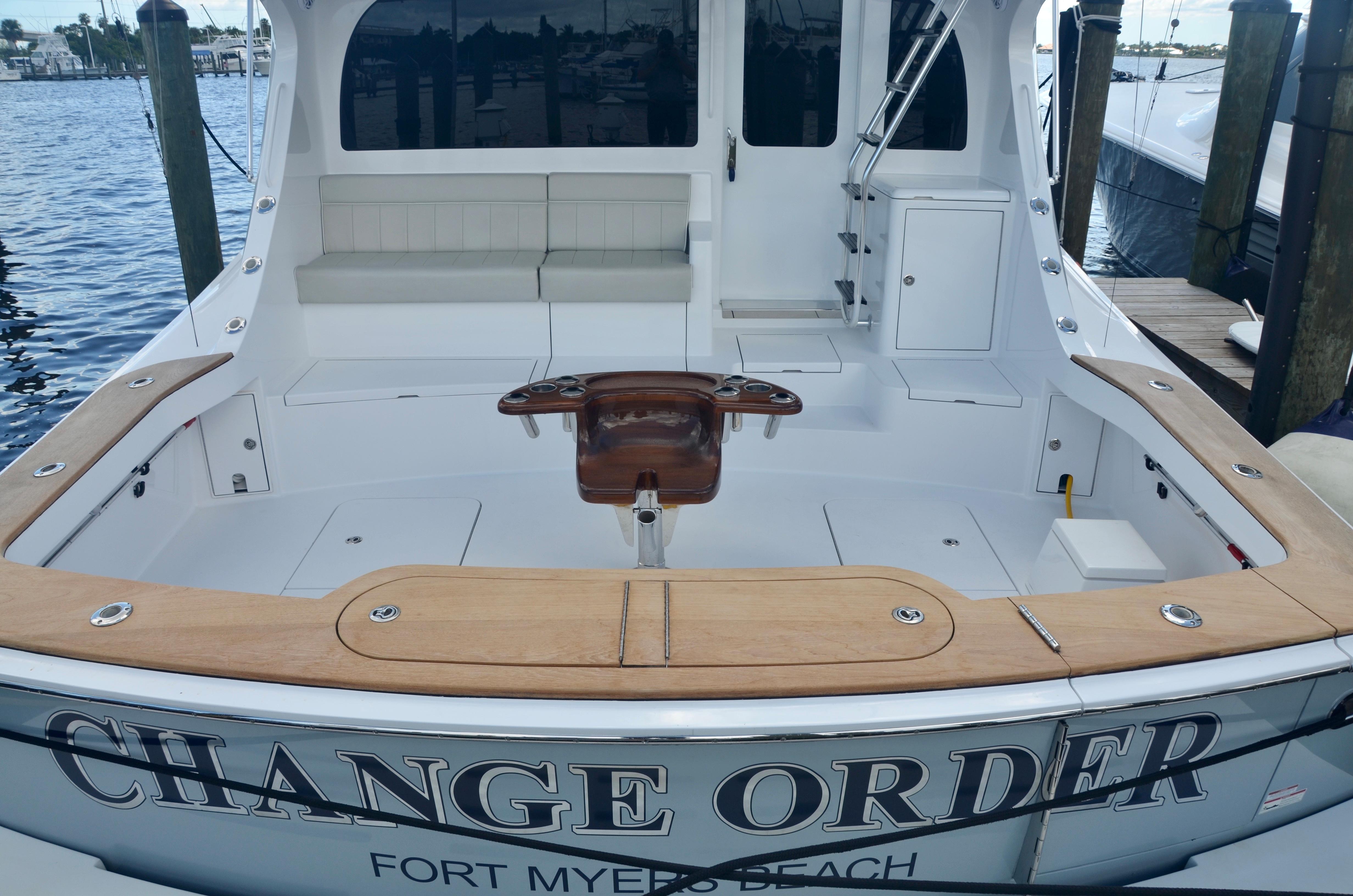 Hatteras 59 Change Order-Cockpit