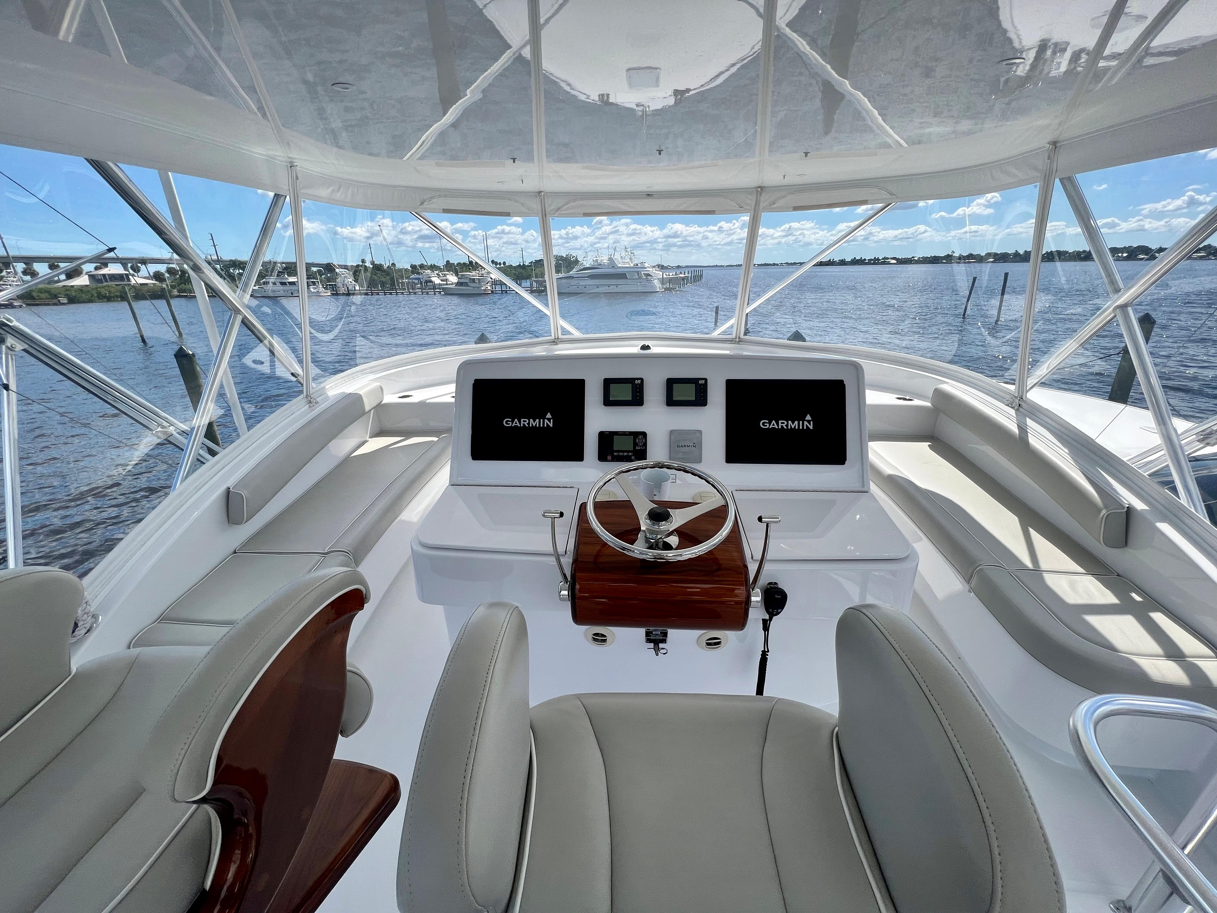 Hatteras 59 Change Order-Helm