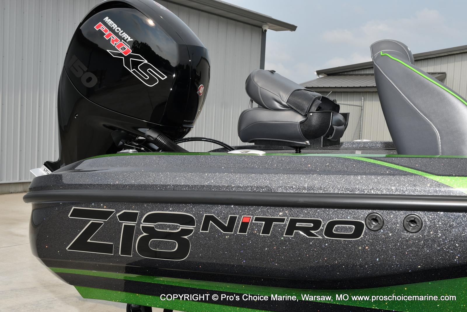 2022 Nitro boat for sale, model of the boat is Z18 Pro Package w/150HP Pro-XS & Image # 47 of 50
