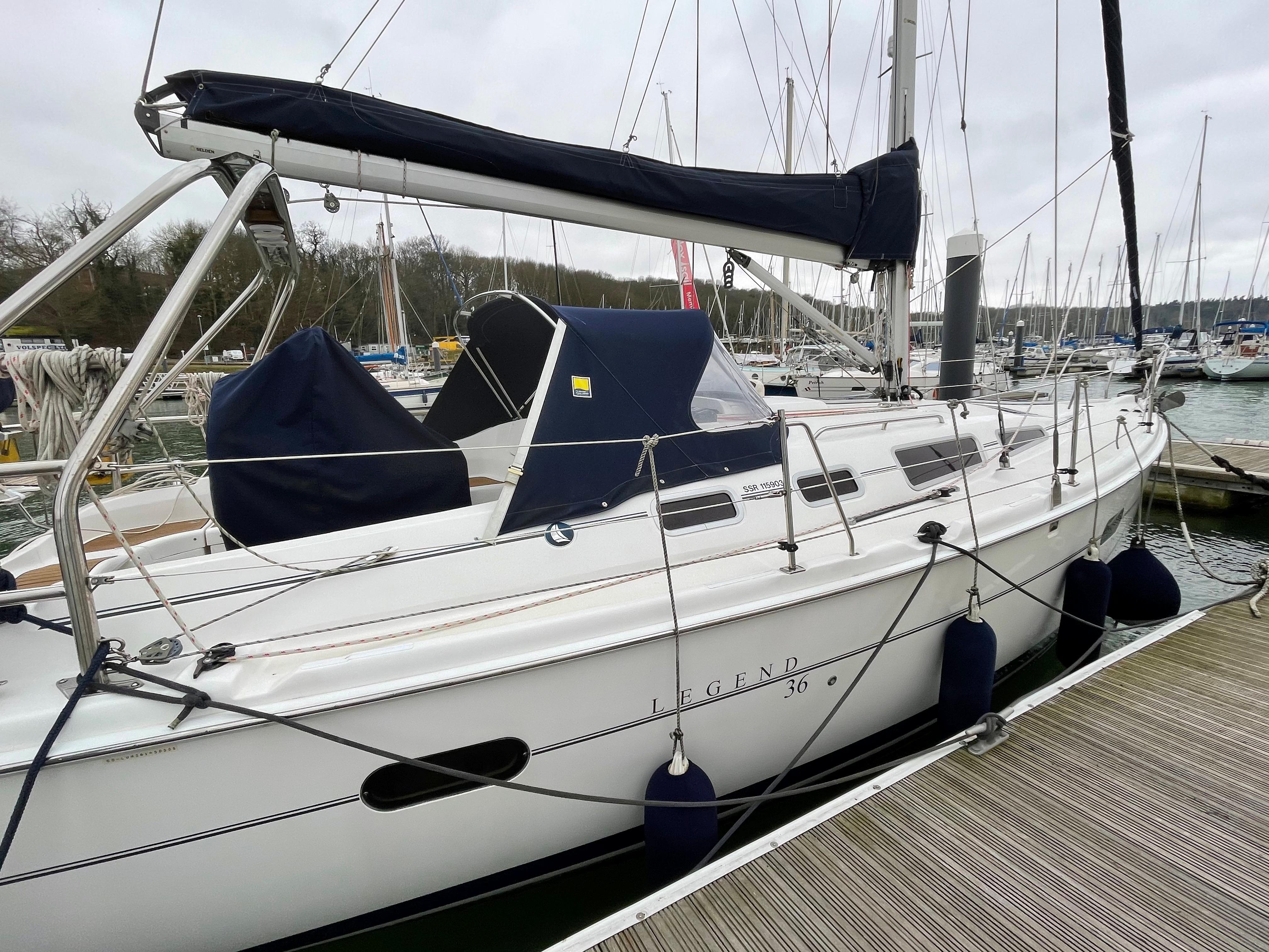 legend 36 yachts for sale uk