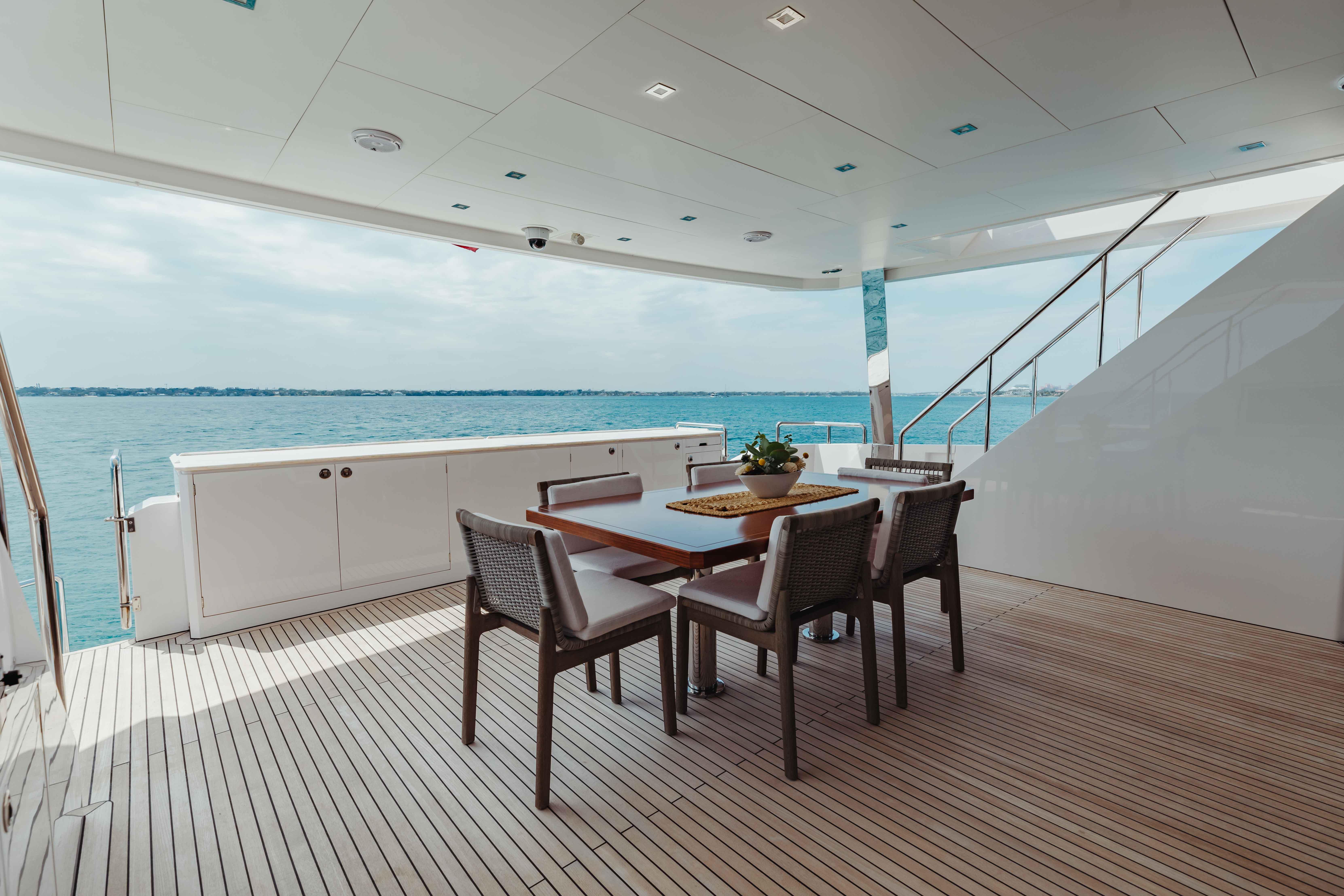 Aft Deck and Cabinets