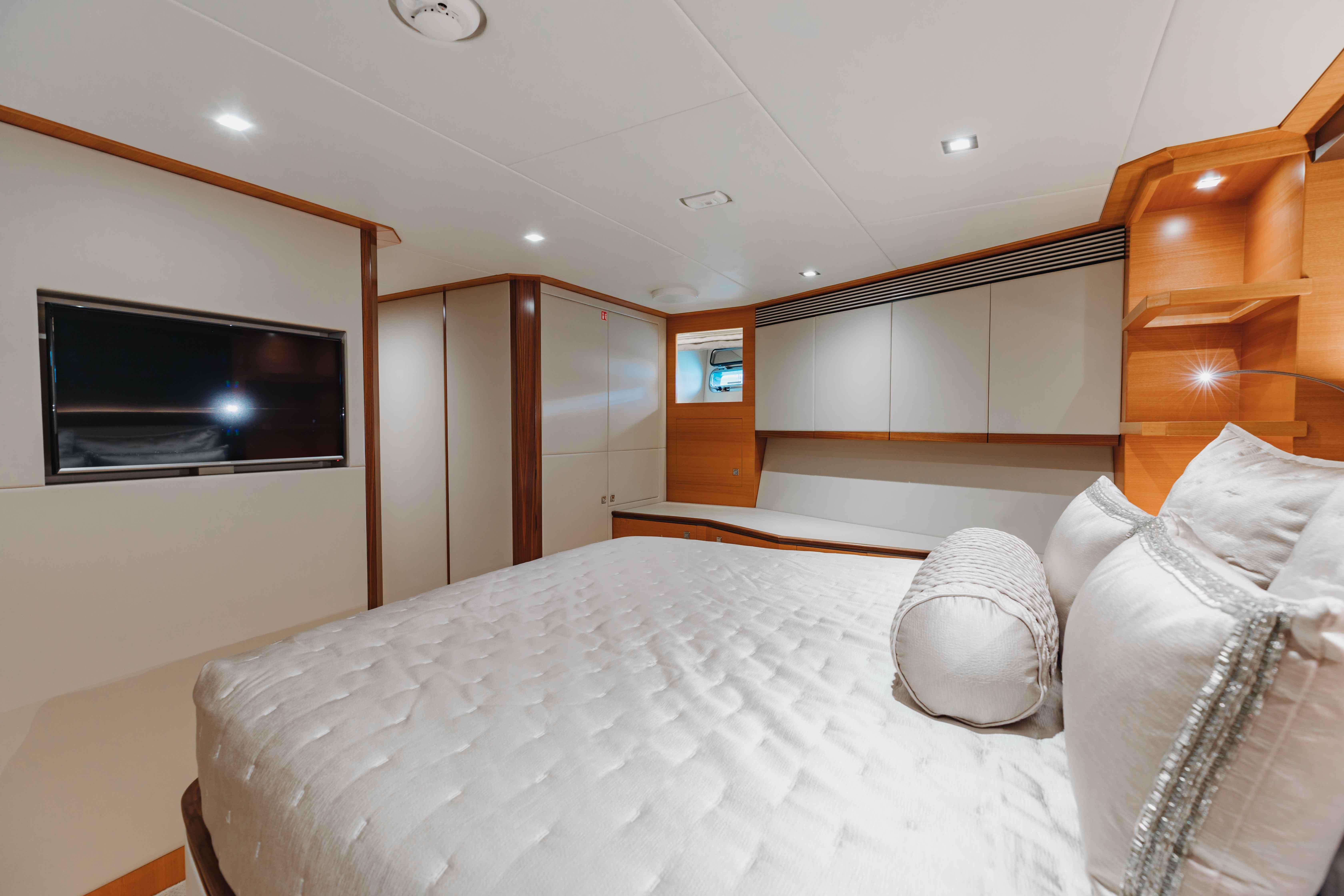 VIP Forward Stateroom and TV