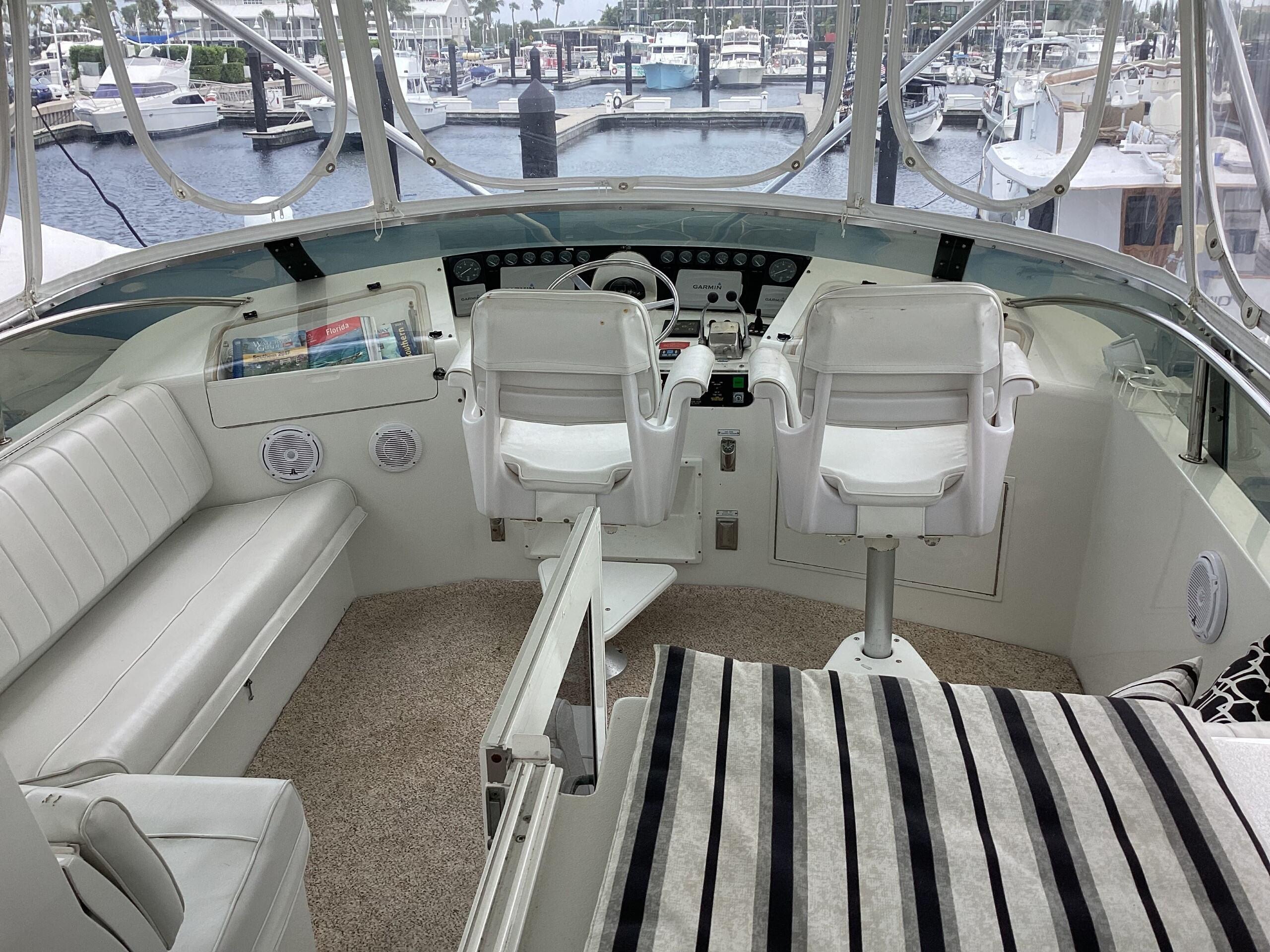 HELM DECK LOOKING FORWARD