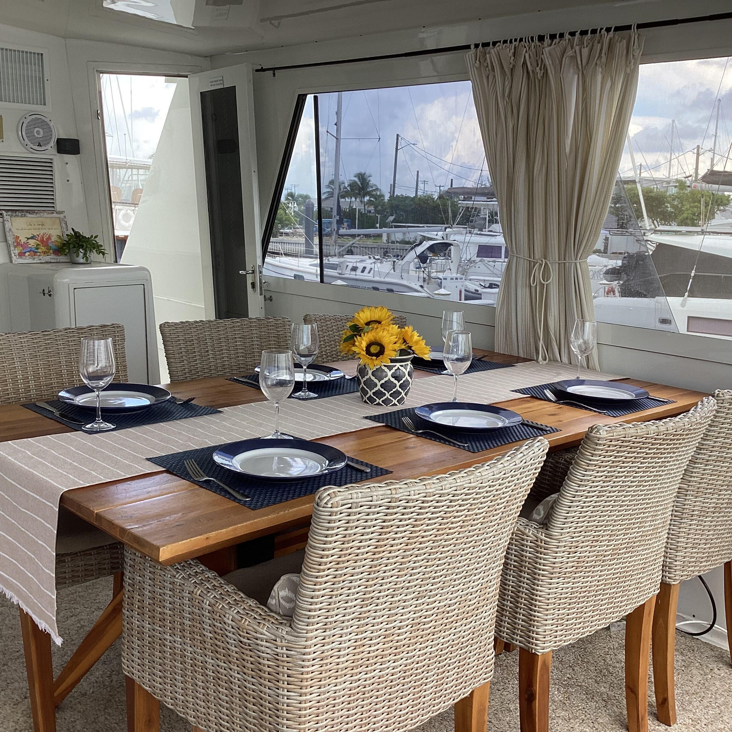 AFT DECK LOOKING FORWARD