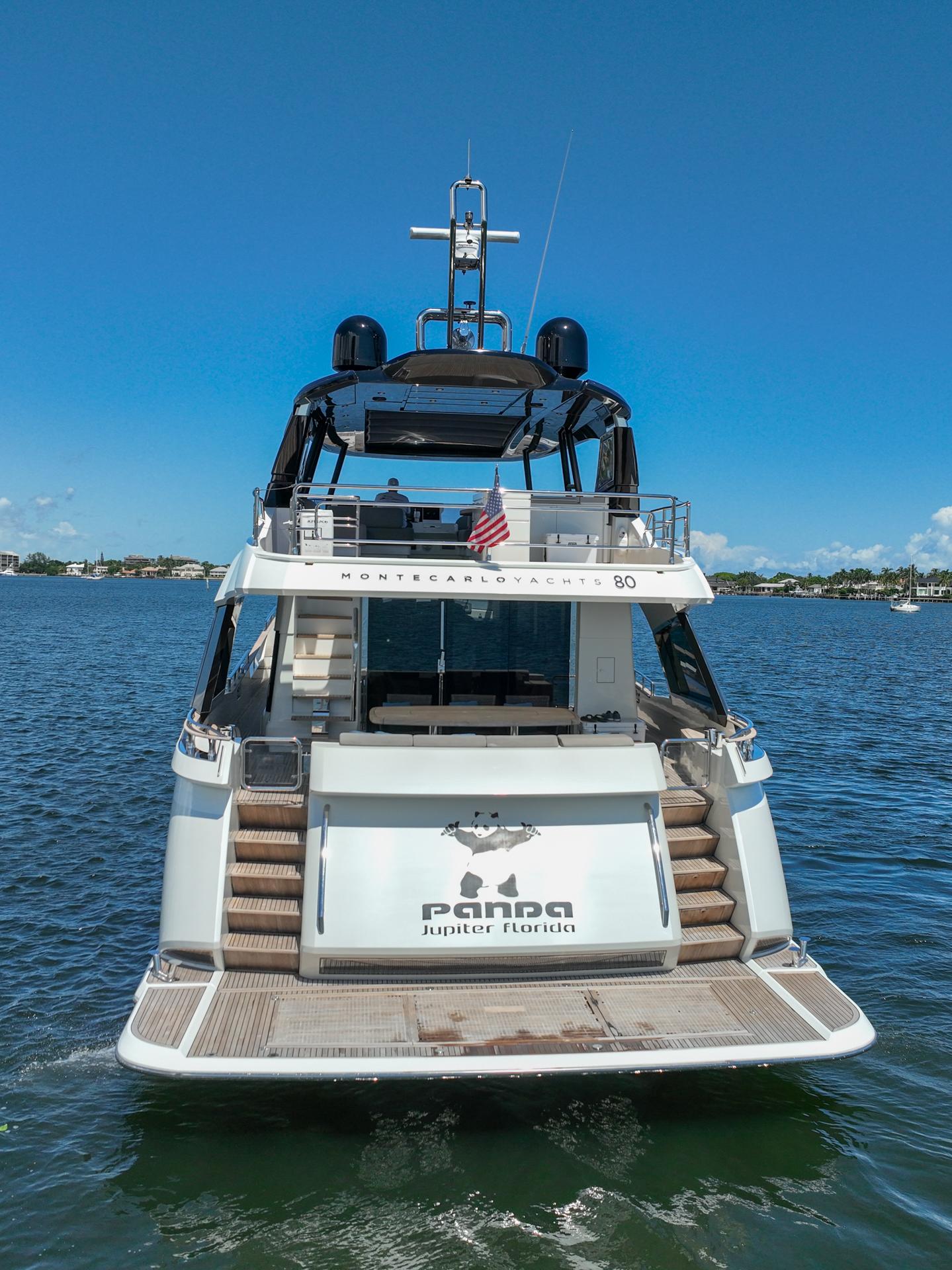 Monte Carlos Yachts 80 Panda - Stern