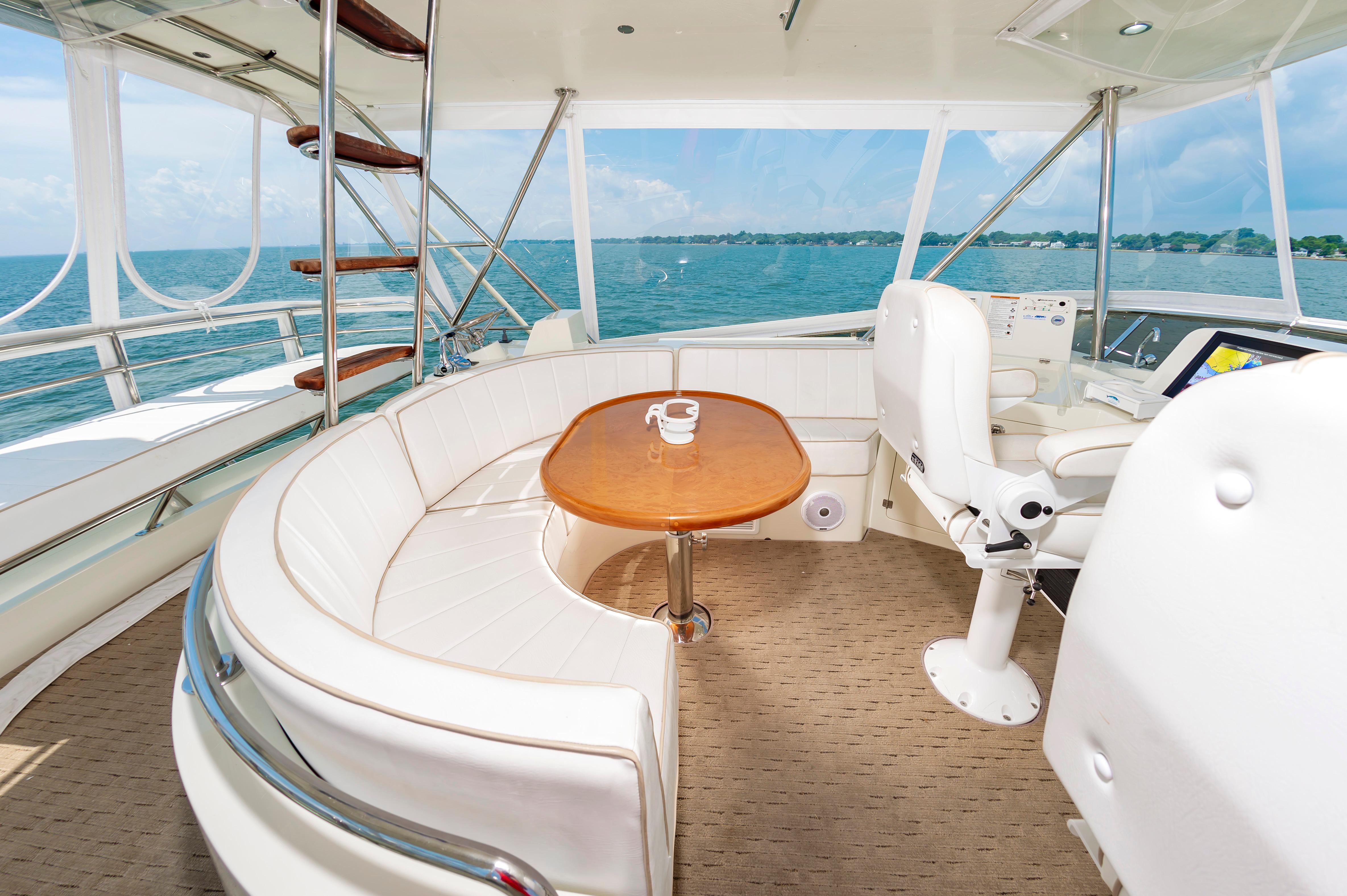2016 Mikelson 50' S/F, flying bridge seating