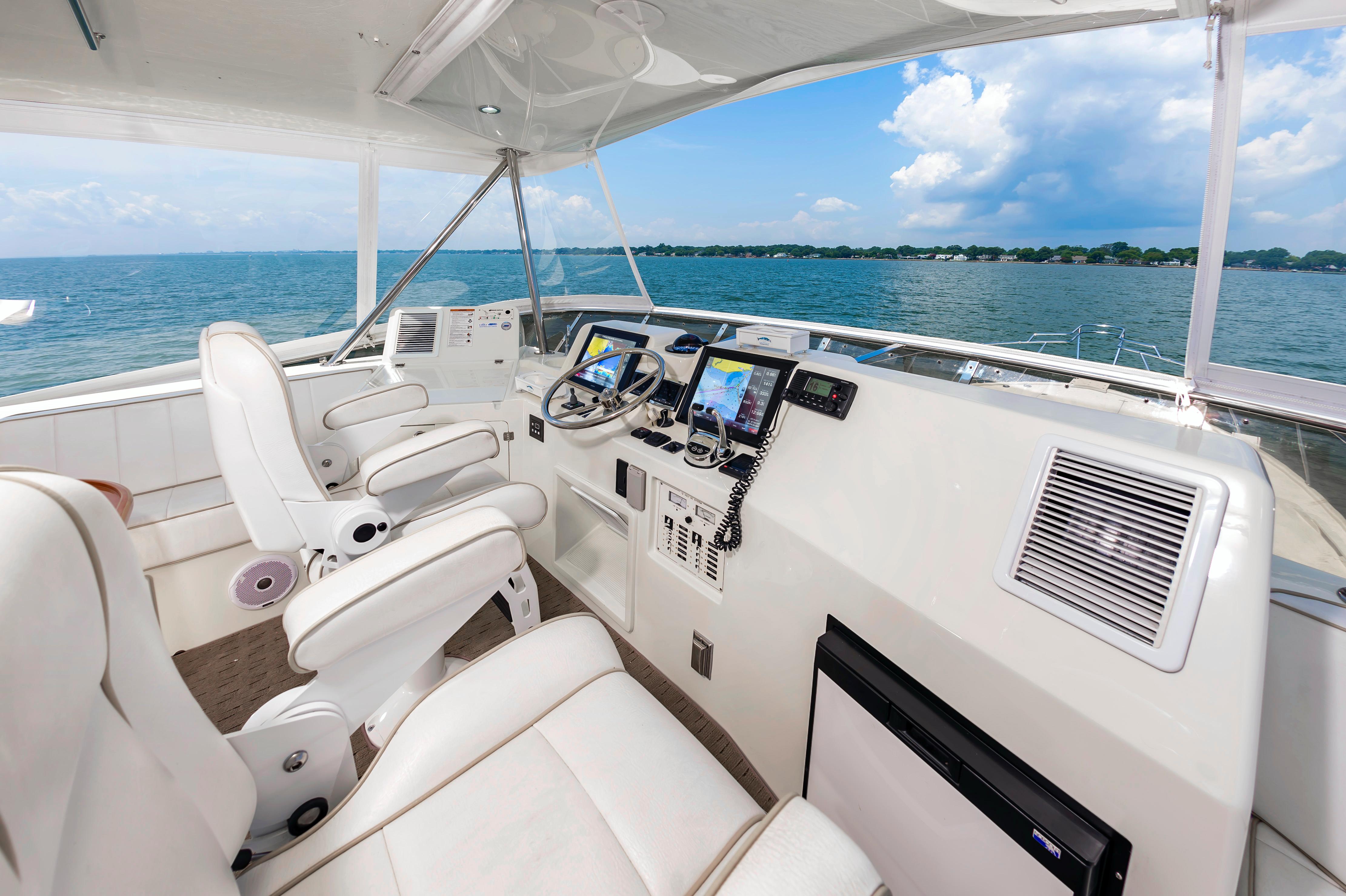 2016 Mikelson 50' S/F, main helm station