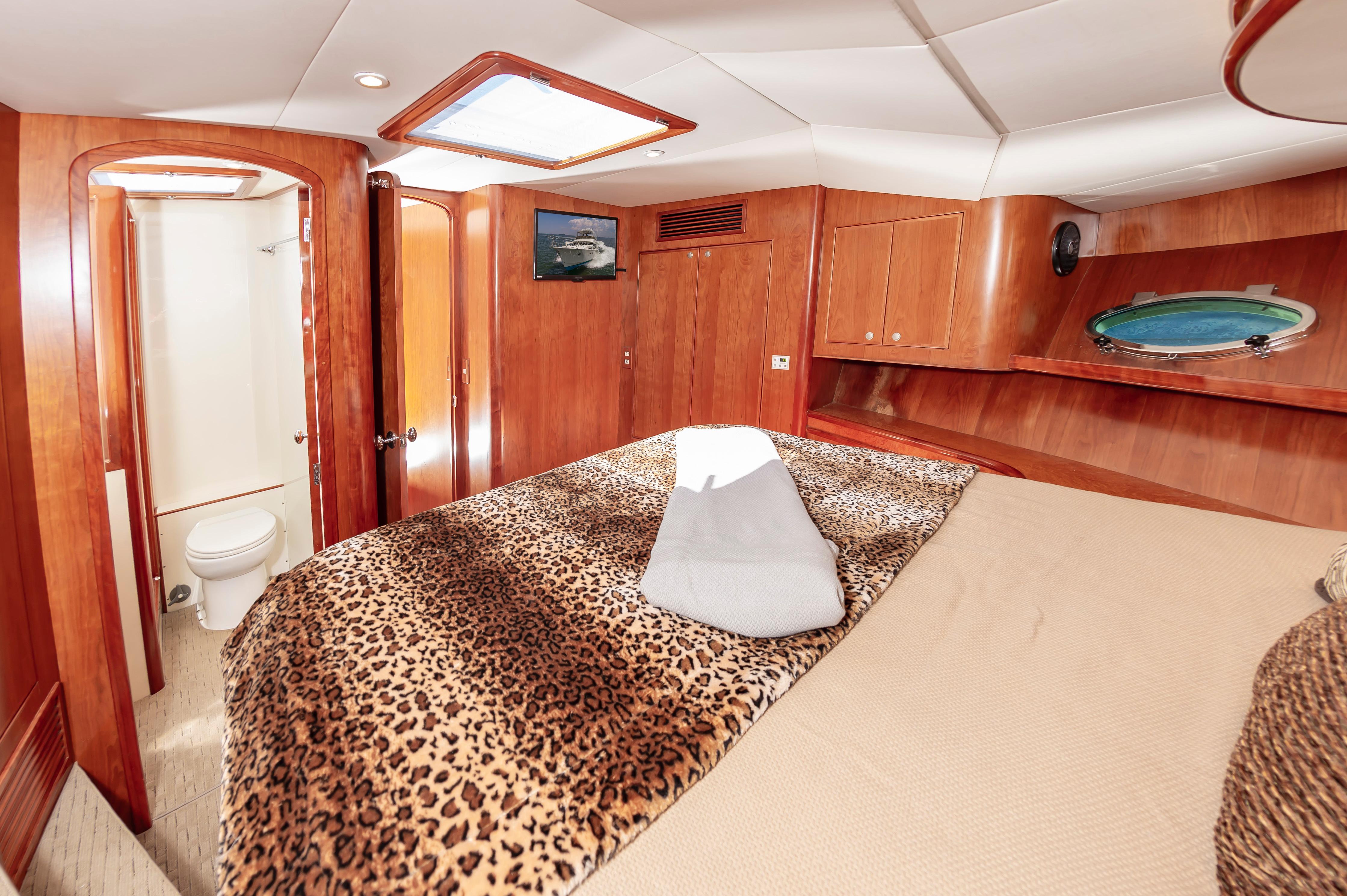 2016 Mikelson 50' S/F, Master Stateroom looking aft