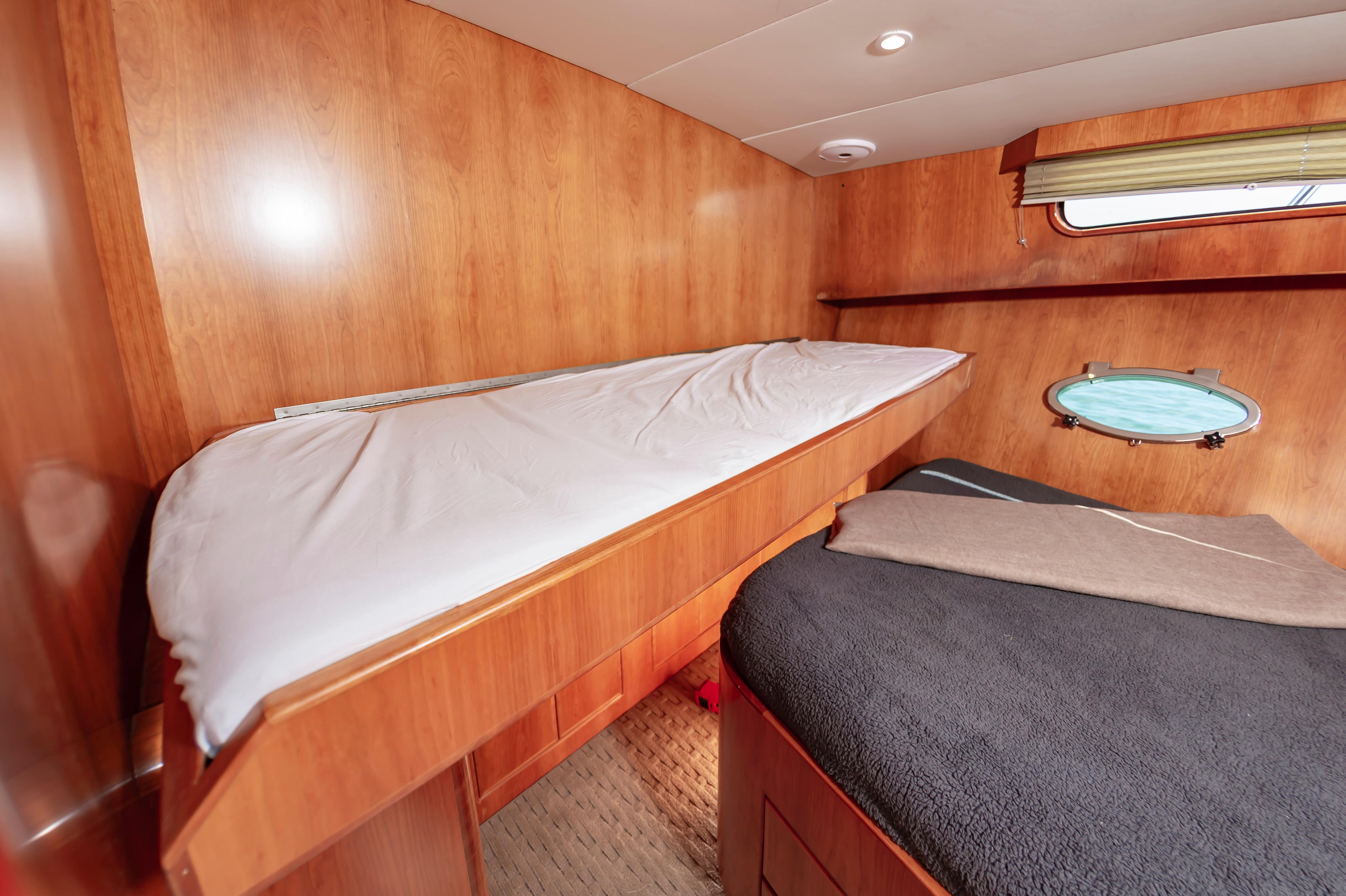 2016 Mikelson 50' S/F, Guest Stateroom, Fold-Down Bunk
