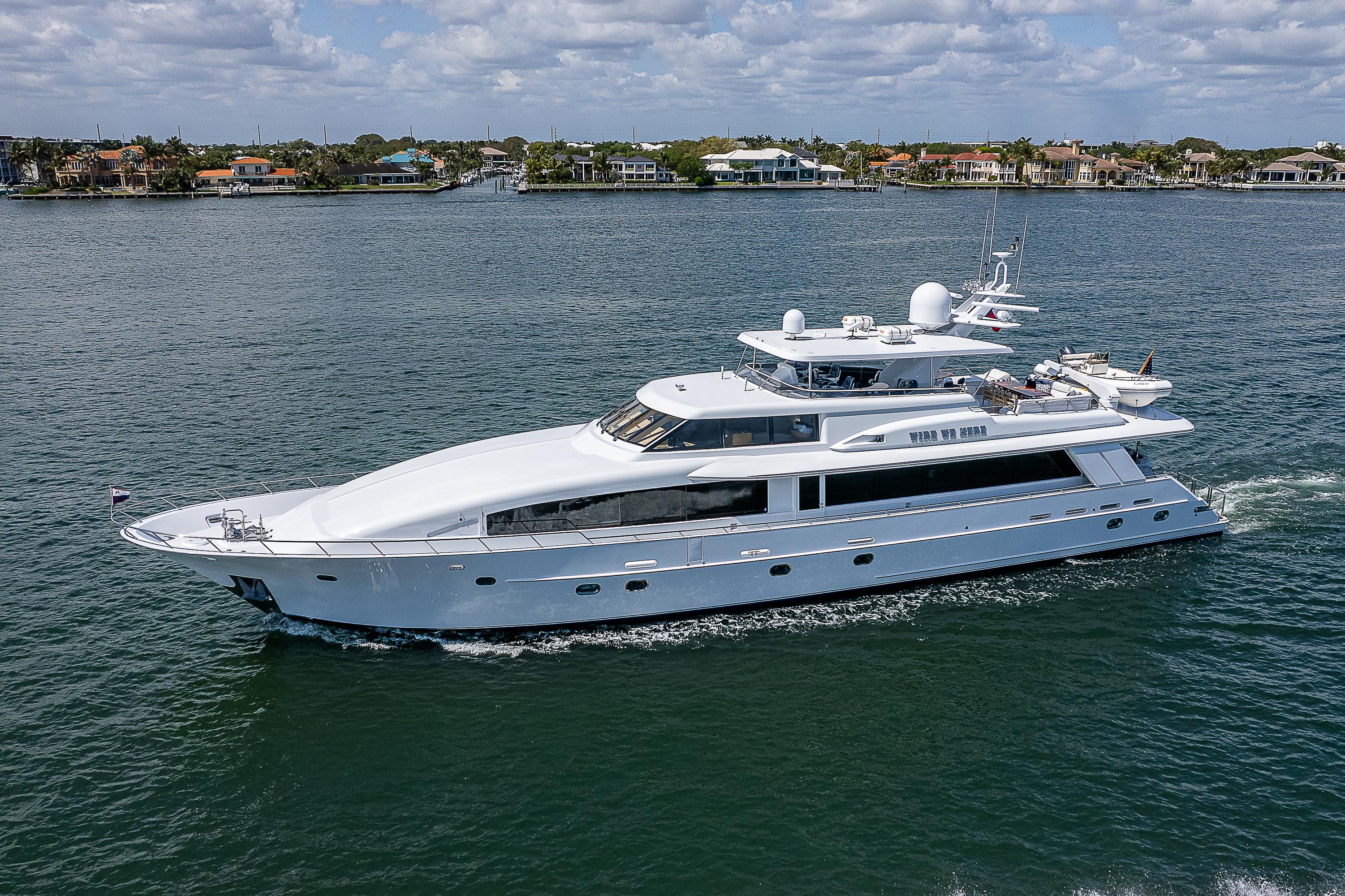 Wire We Here Yacht for Sale, 115 Crescent Yachts Jupiter, FL