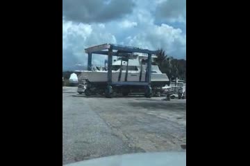 Hatteras Cock Pit video