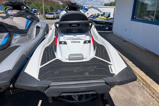 2020 Yamaha WaveRunner FX Cruiser HO, rear view, parked outdoors.