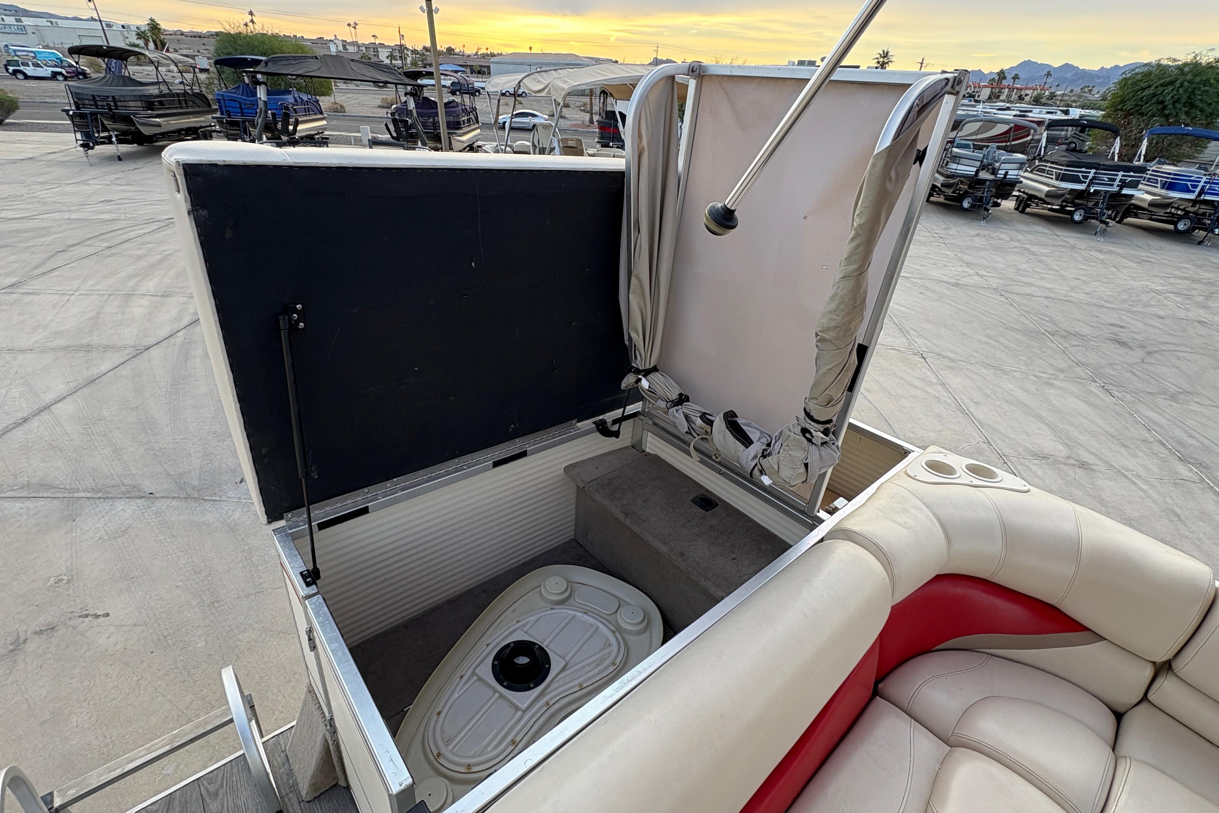 2008 Sun Tracker Party Barge 25 I/O Regency Edition #TRW1578 inventory image at Sun Country Marine Group, Lake Havasu City, AZ