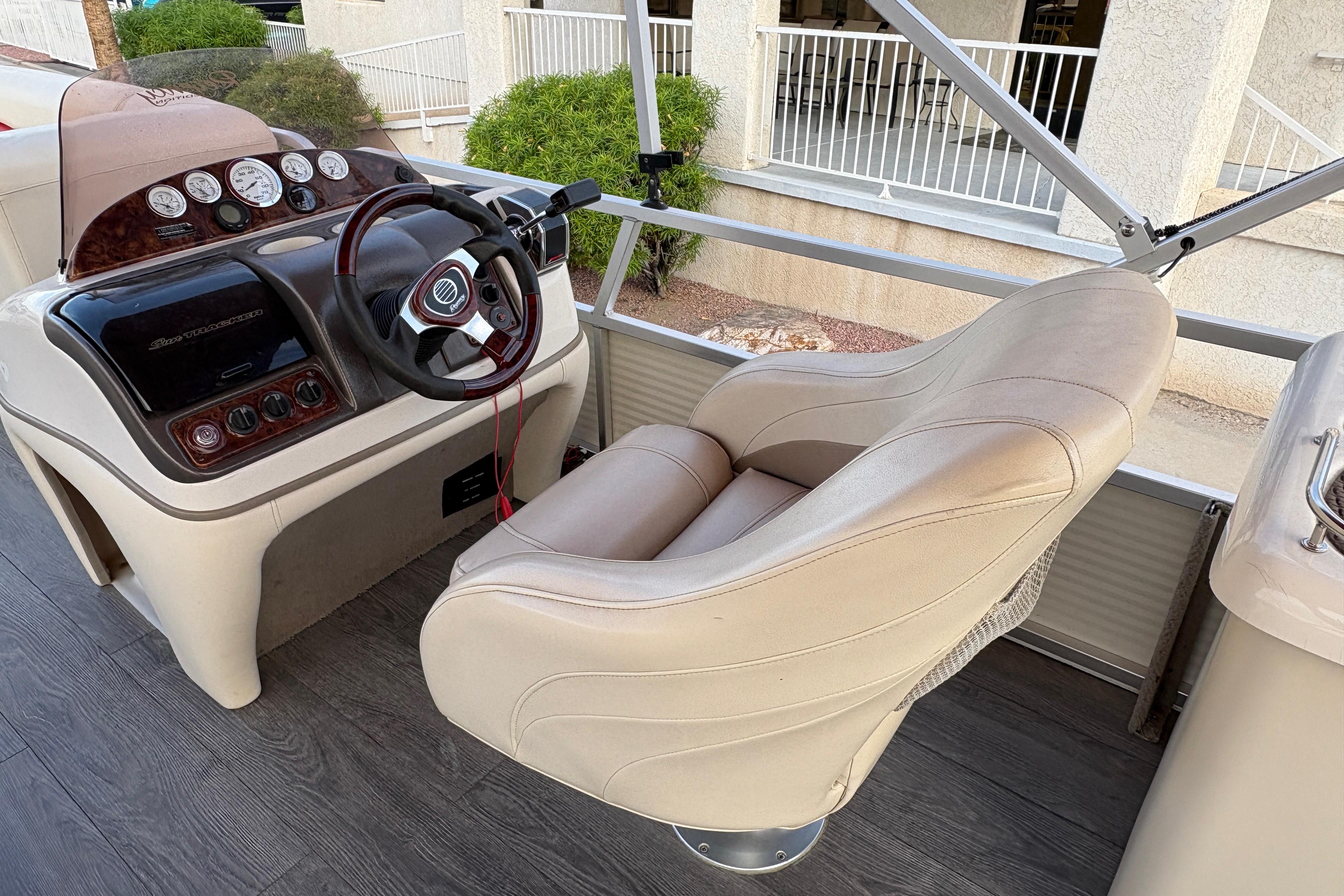 2008 Sun Tracker Party Barge 25 I/O Regency Edition #TRW1578 inventory image at Sun Country Marine Group, Lake Havasu City, AZ