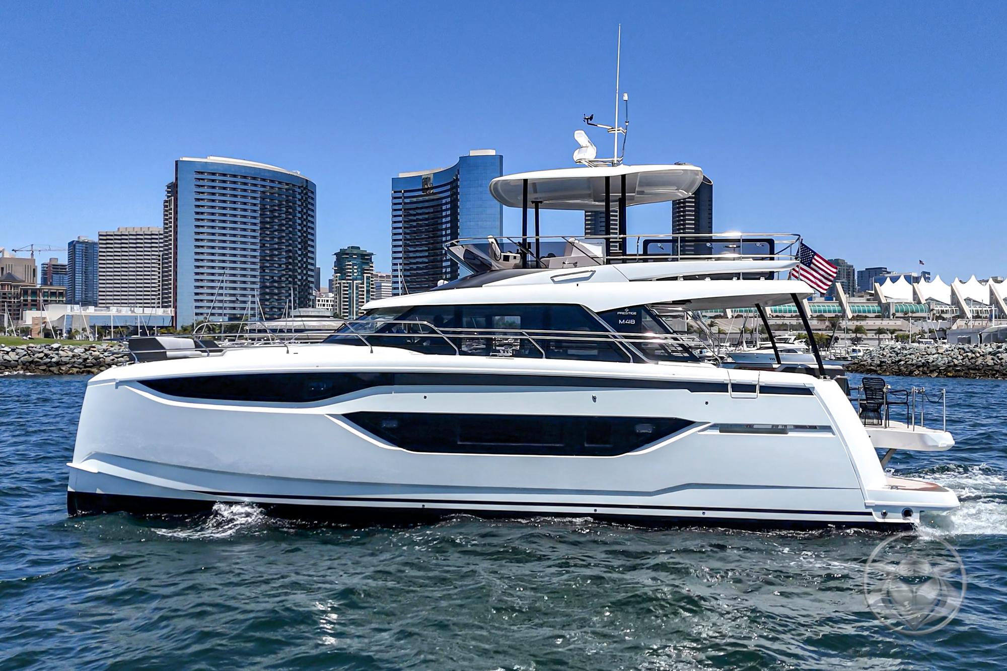 2025 Prestige M48 #PR034H inventory image at Sun Country Yachts, San Diego Marriott Marquis 2025 Prestige M48 #PR034H inventory image at Sun Country Yachts, San Diego Marriott Marquis