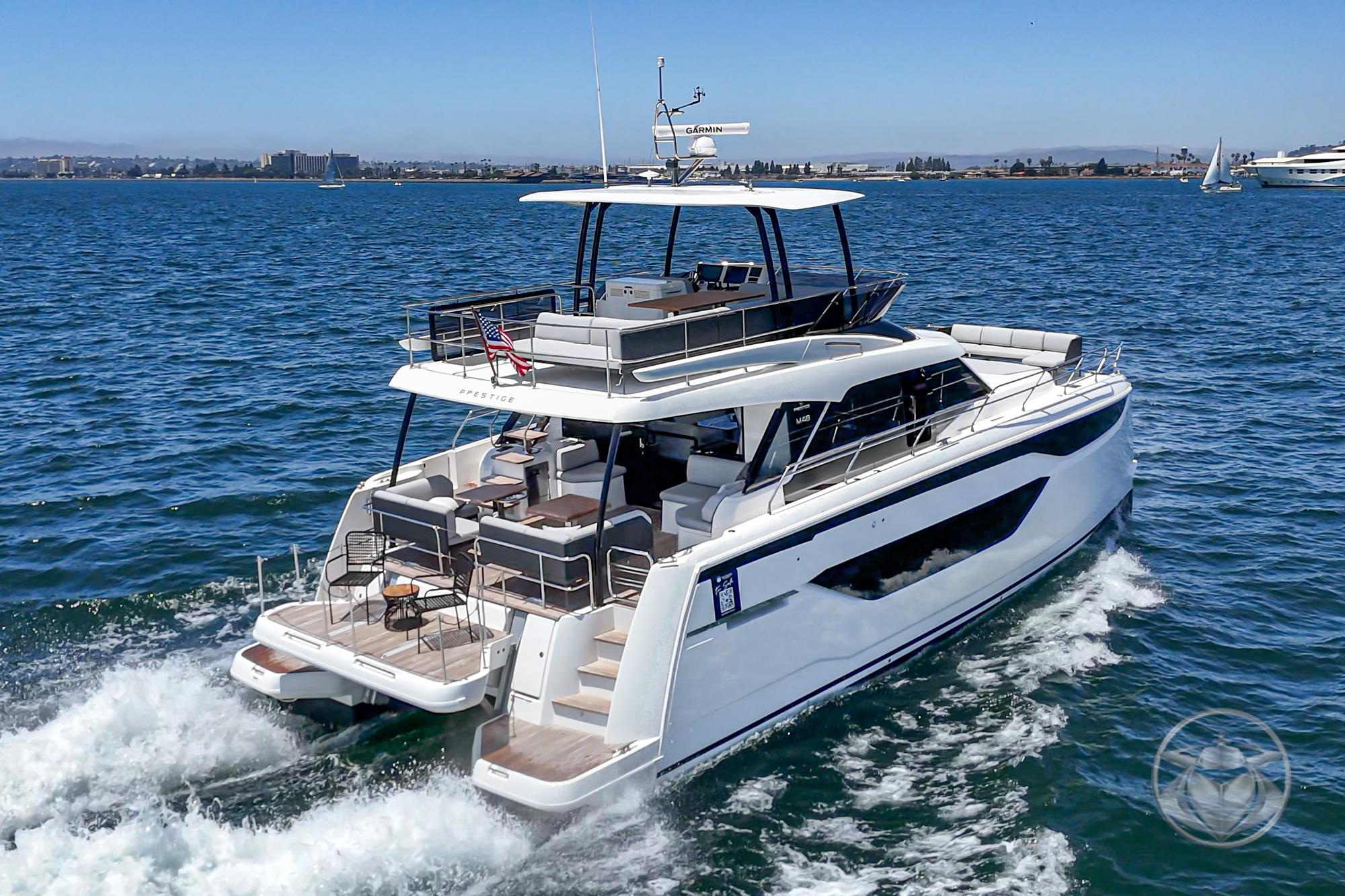 2025 Prestige M48 #PR034H inventory image at Sun Country Yachts, San Diego Marriott Marquis 2025 Prestige M48 #PR034H inventory image at Sun Country Yachts, San Diego Marriott Marquis