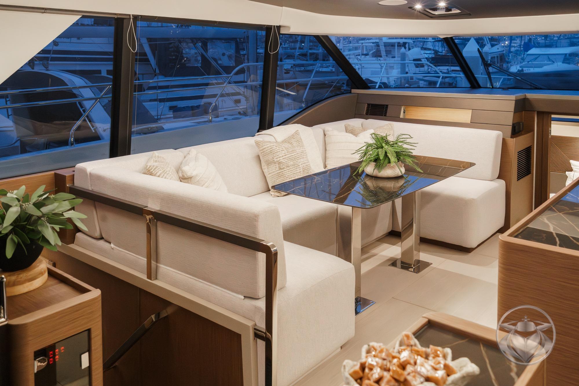 2026 Prestige M48 #PR056G inventory image at Sun Country Yachts, San Diego Marriott Marquis
