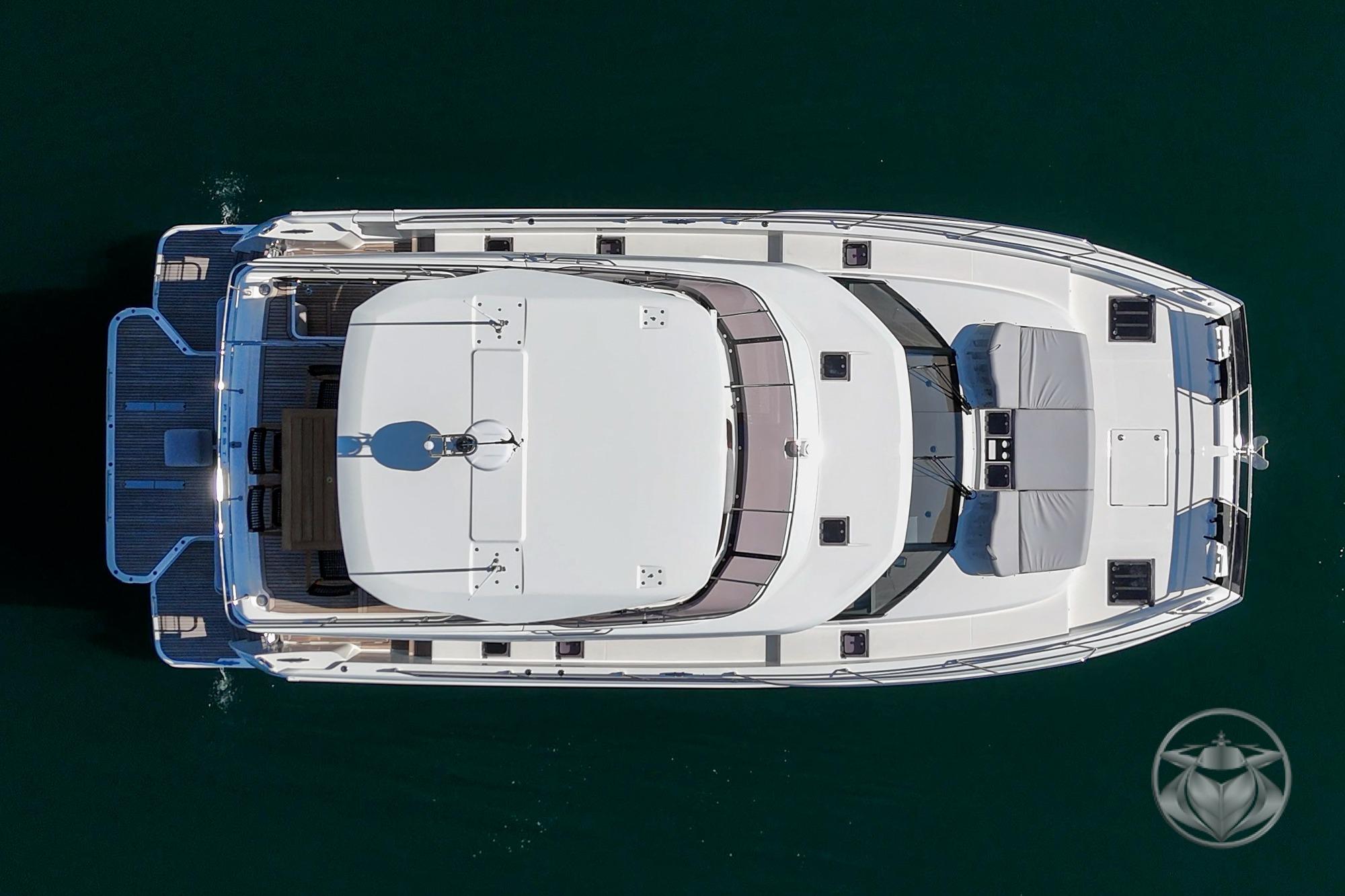 2026 Prestige M48 #PR056G inventory image at Sun Country Yachts, San Diego Marriott Marquis